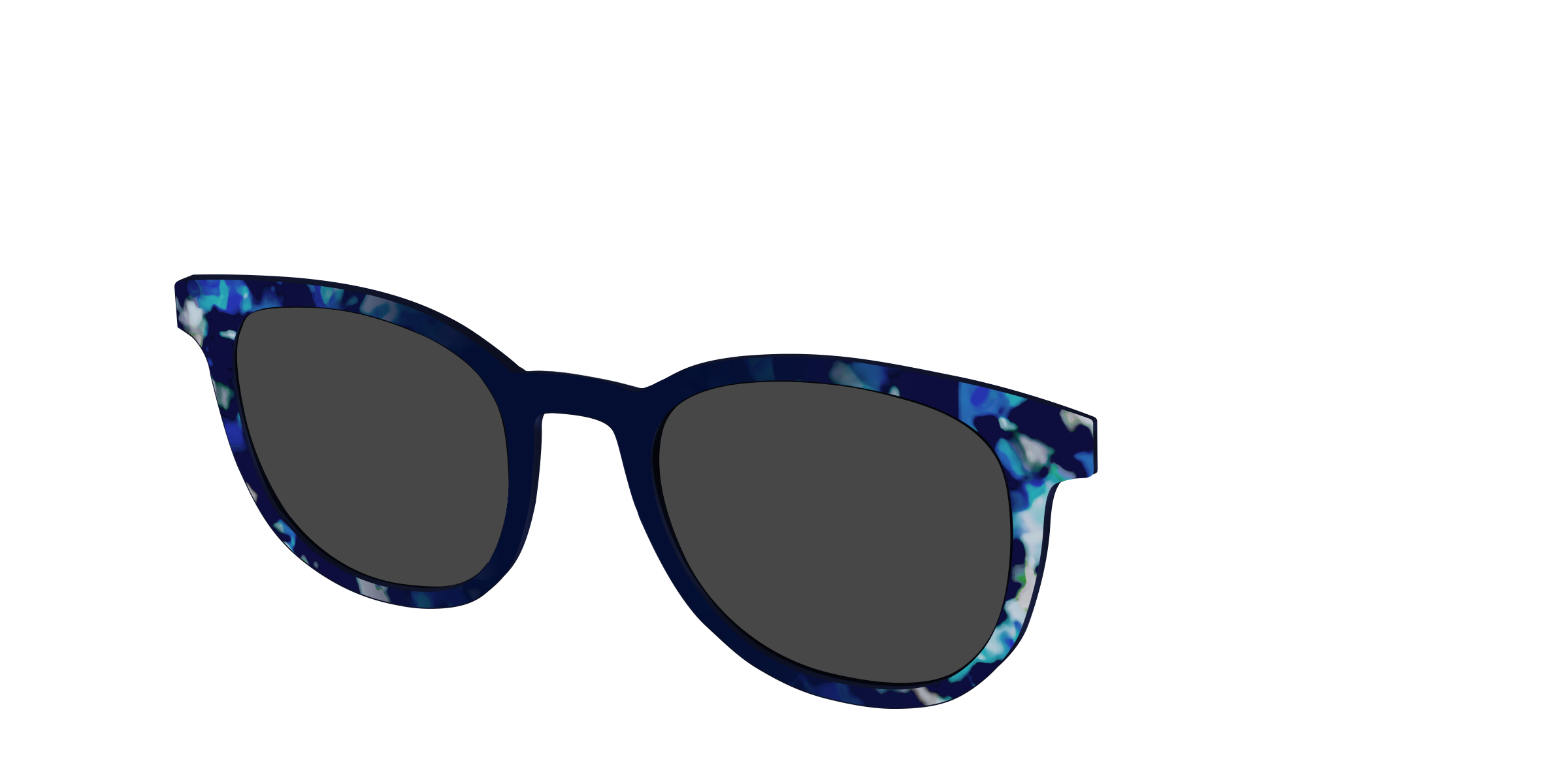 The Polarized Indigo Tortoise Sun Top - Image 16