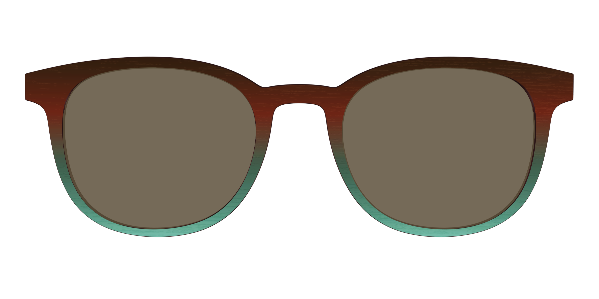 The Polarized Mahogany to Juniper Woodgrain Sun Top - Image 15