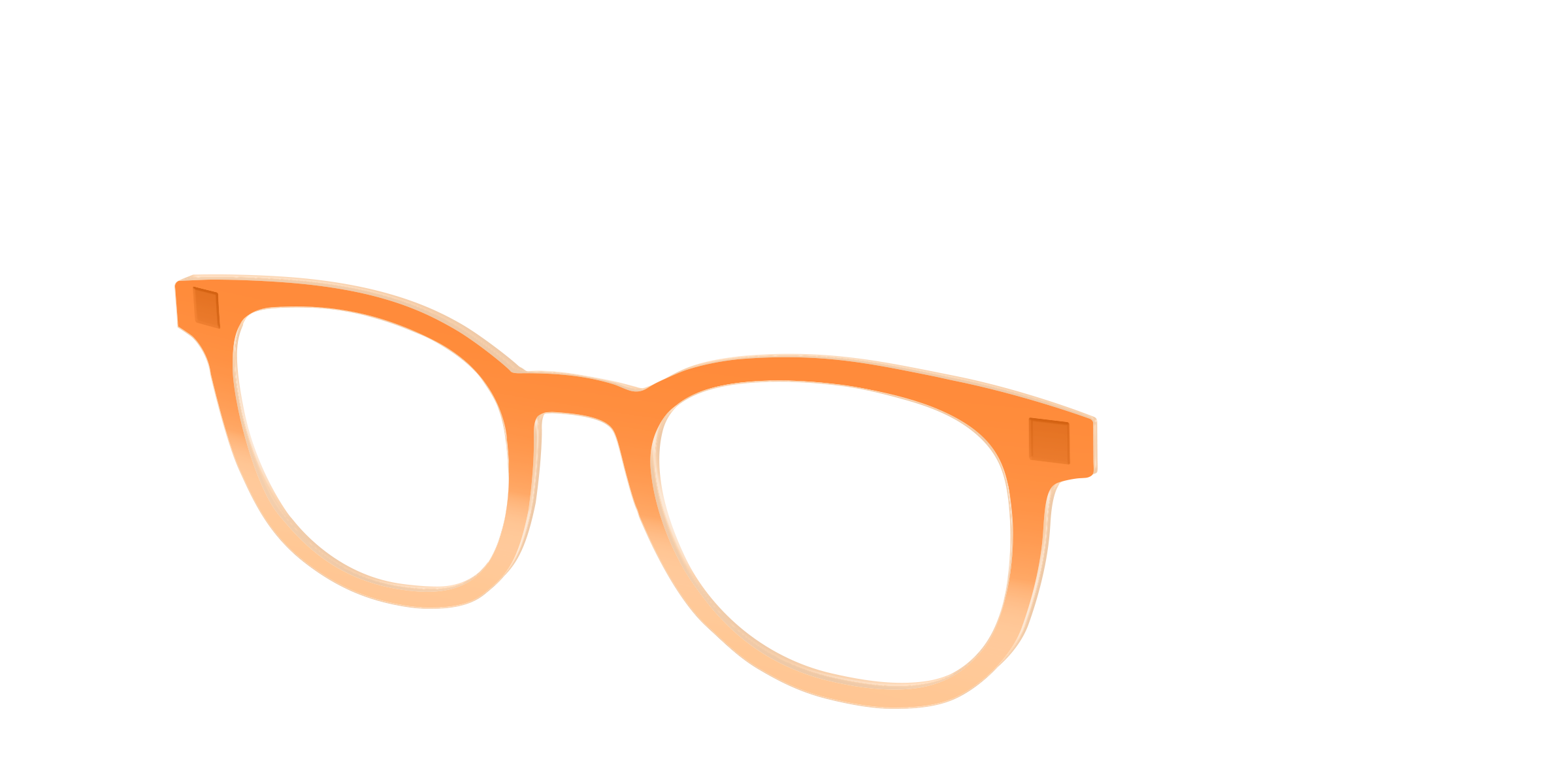 The Tangerine to Creamsicle Gradient Crystal - Image 16