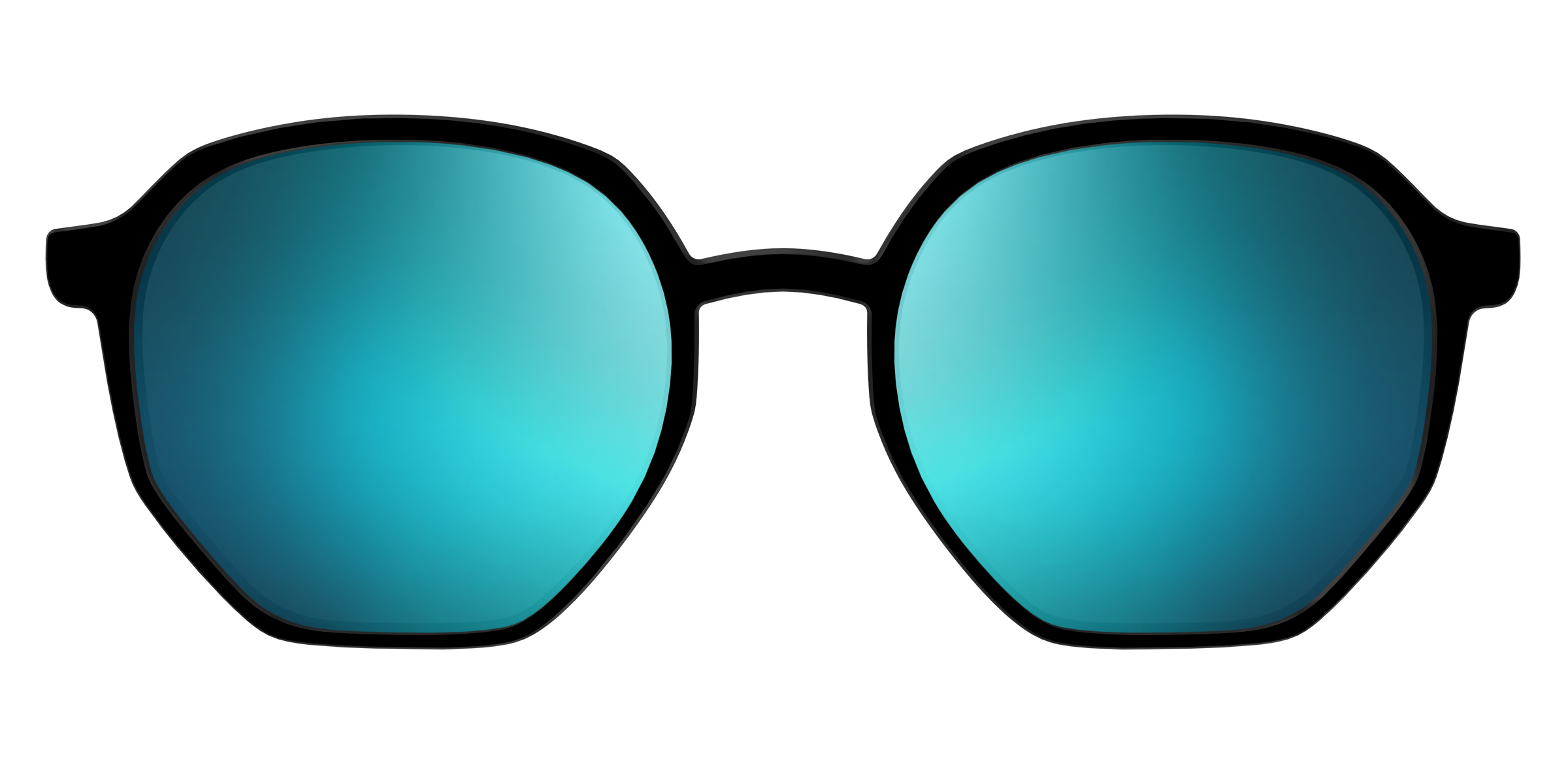 The Polarized Blue Reflective Sun Top - Image 41