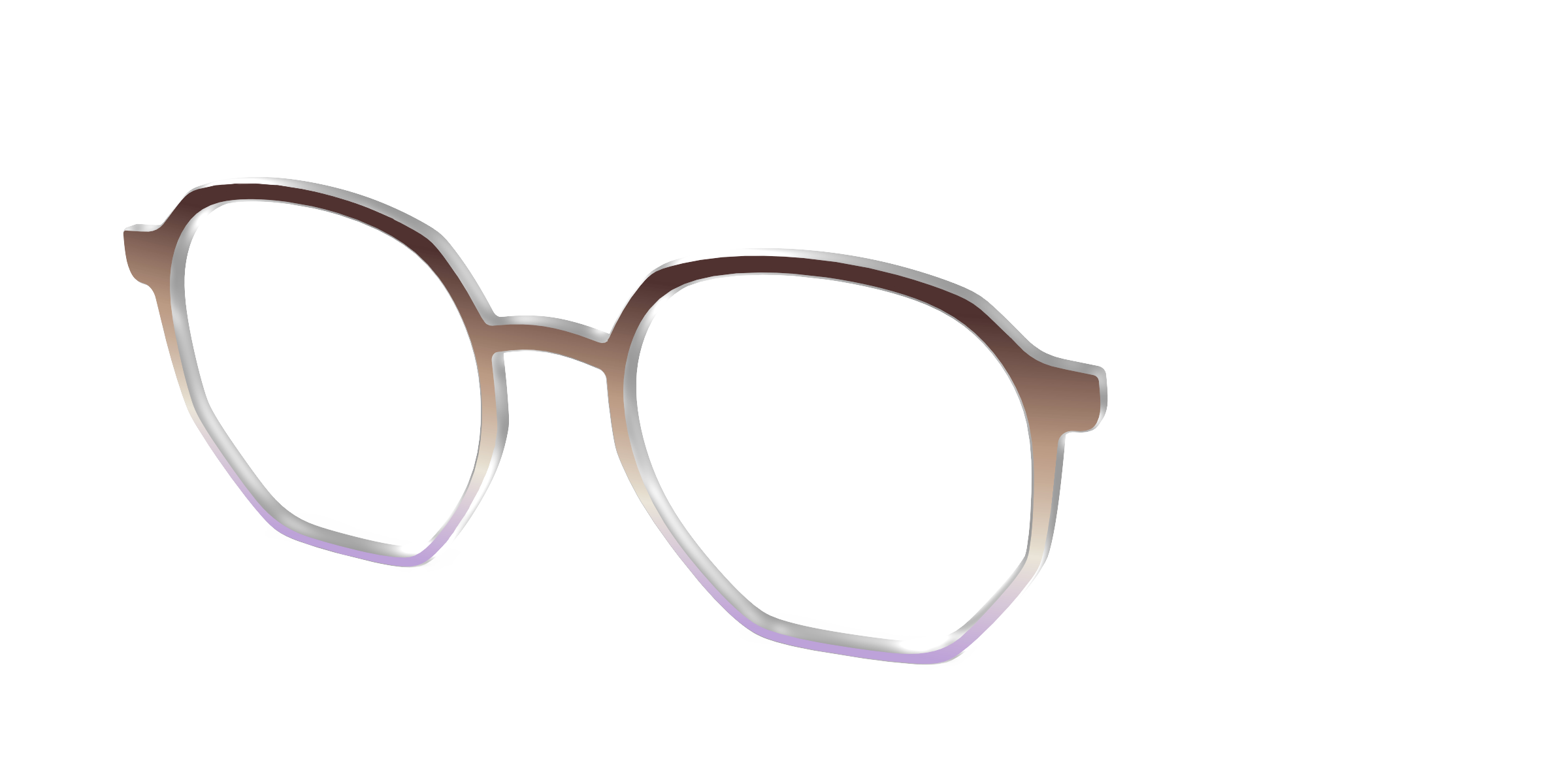 The Mocha to Light Lavender Gradient - Image 60