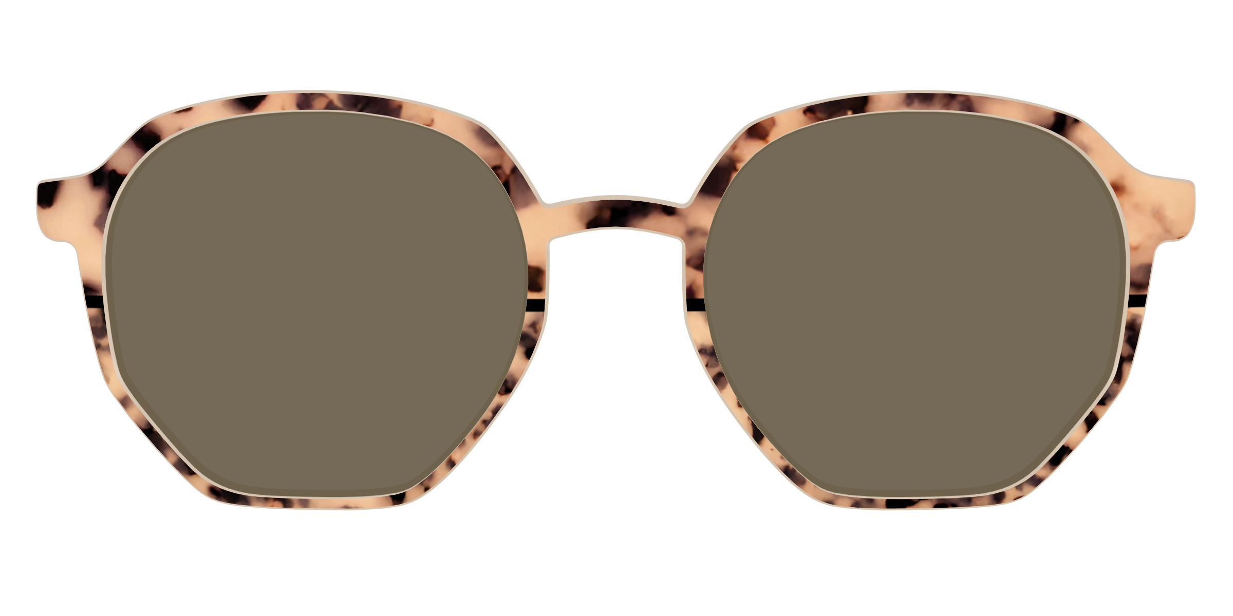 The Polarized Bisque Tortoise Split Sun Top - Image 59