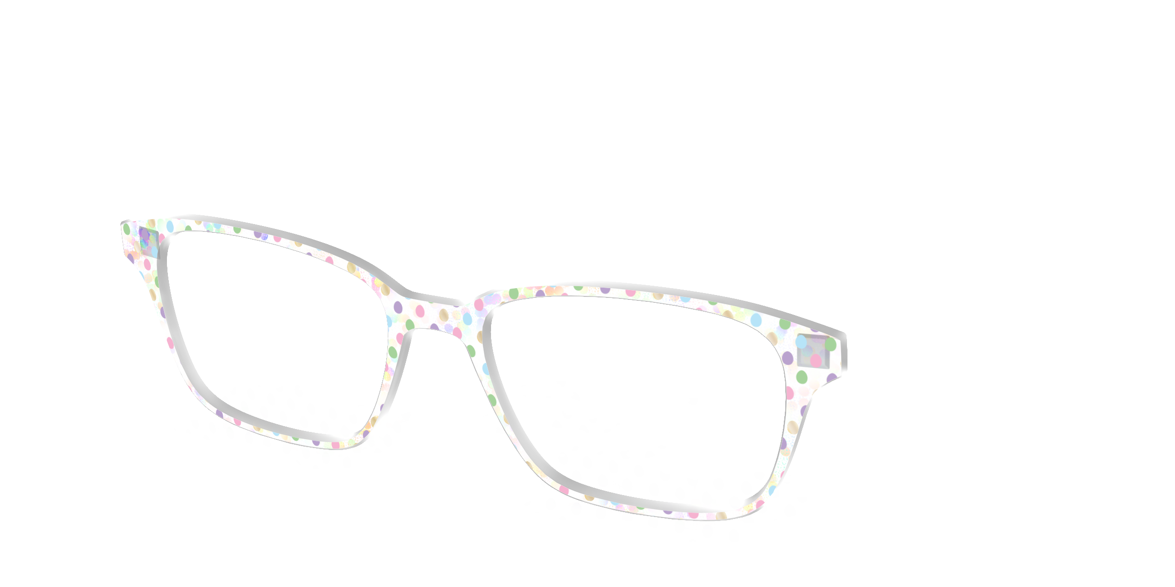 The Egg Polka Dot with Gold Foil Crystal - Image 56