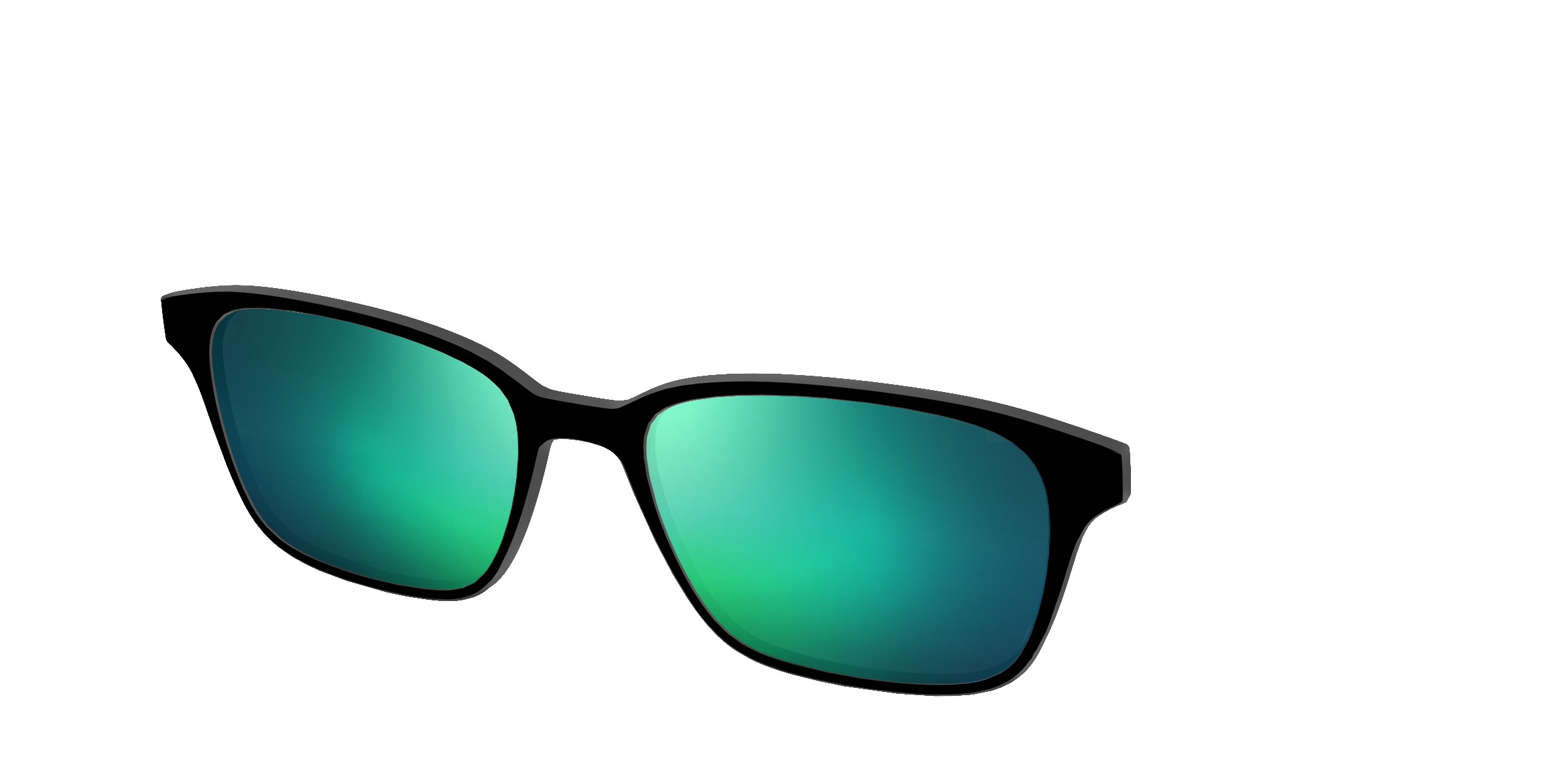 The Polarized Green Reflective Sun Top - Image 38