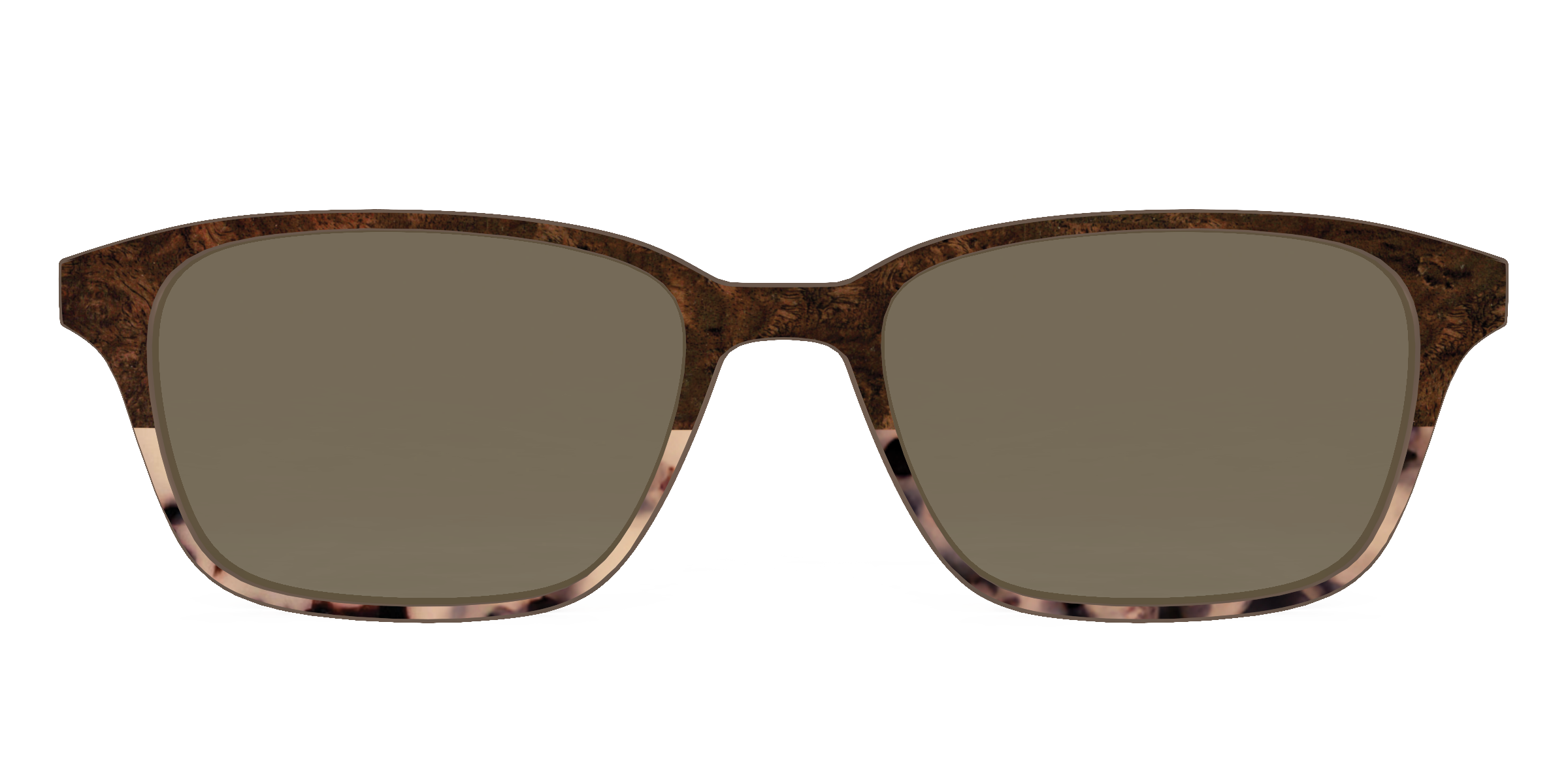 The Polarized Dark Oak Tortoise Split Sun Top - Image 55