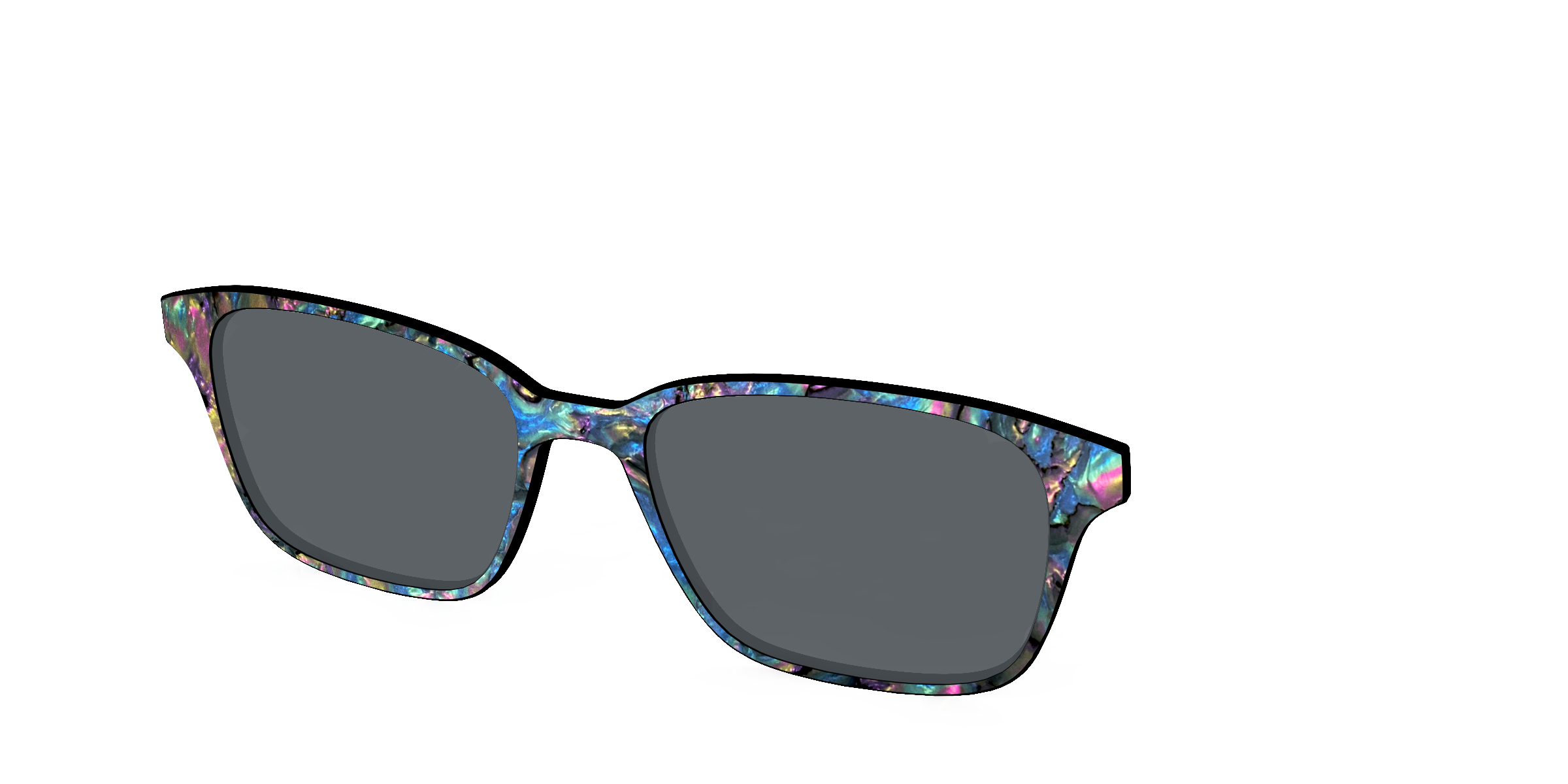 The Polarized Midnight Abalone Sun Top - Image 56