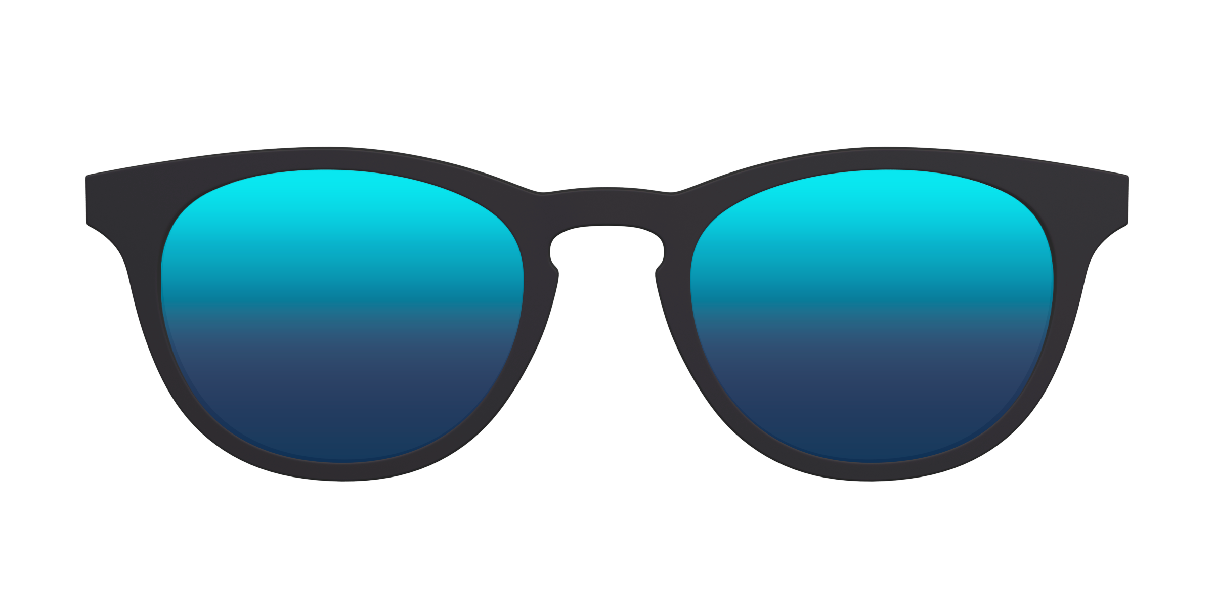 The Polarized Blue Reflective Sun Top - Image 2