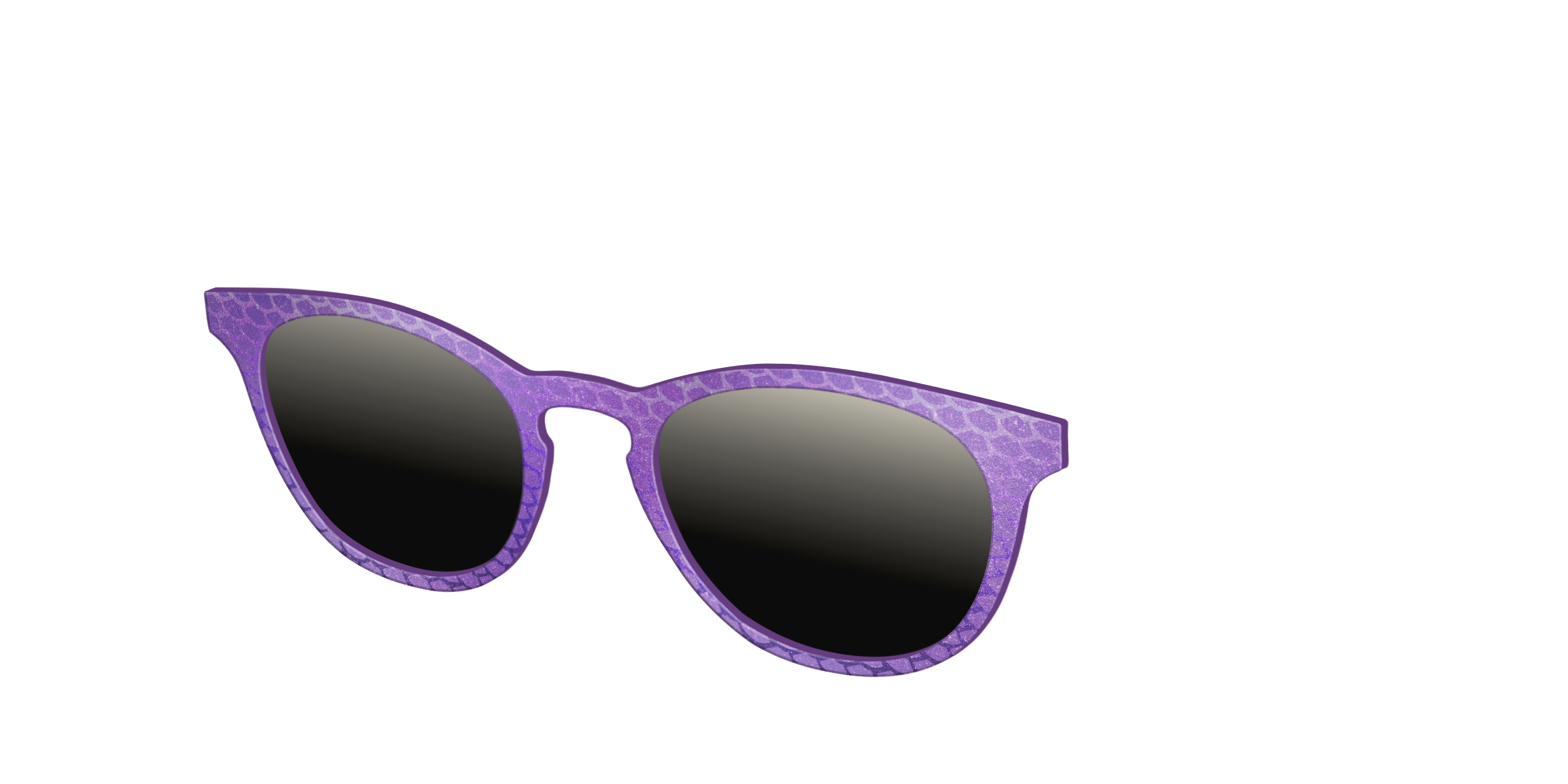 The Polarized Deep Purple Scales Sun Top - Image 4