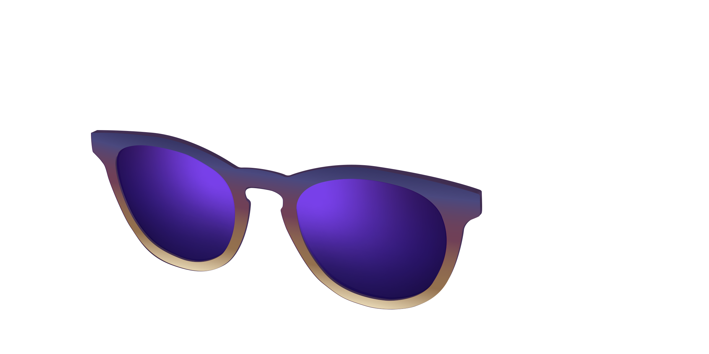 The Polarized Dusk to Dawn Gradient Sun Top - Image 4