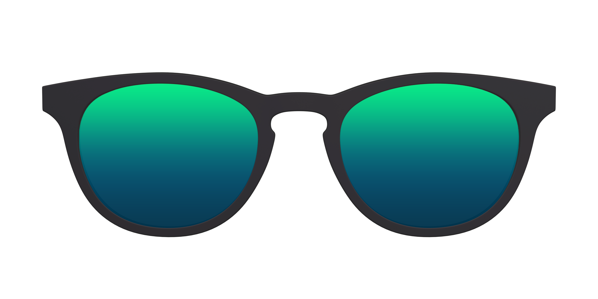 The Polarized Green Reflective Sun Top - Image 2