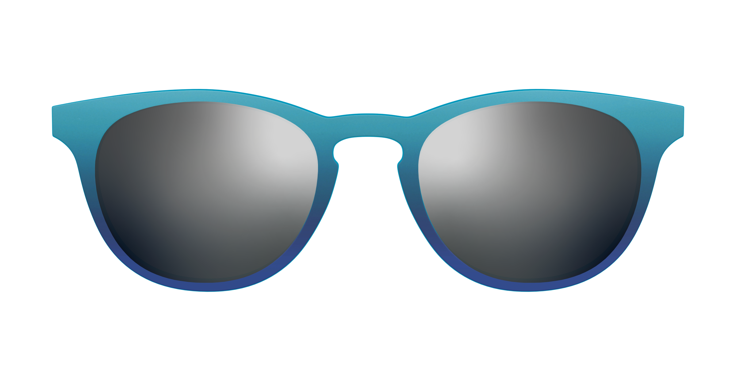 The Polarized Ocean Blue Sun Top - Image 2