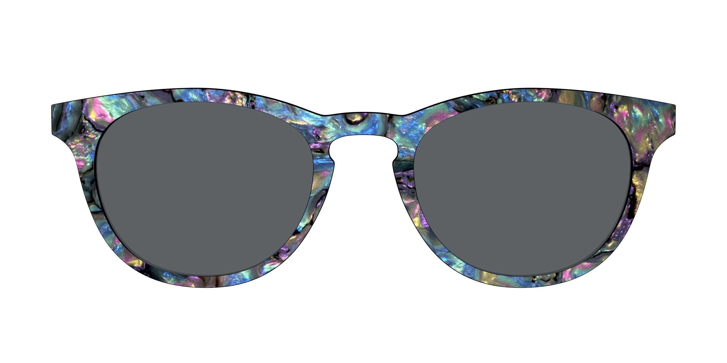 The Polarized Midnight Abalone Sun Top - Image 3