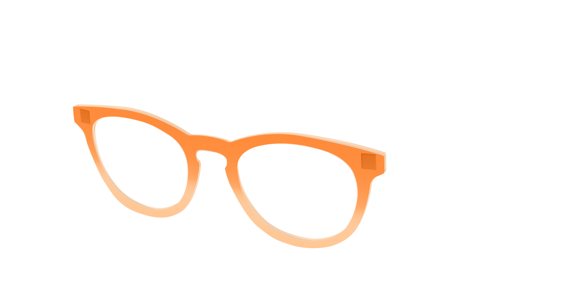The Tangerine to Creamsicle Gradient Crystal - Image 4