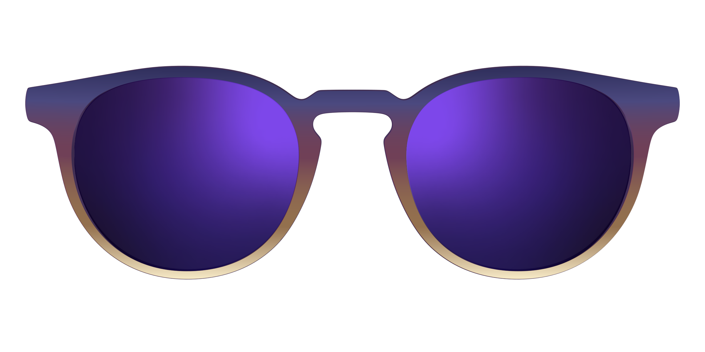 The Polarized Dusk to Dawn Gradient Sun Top - Image 19