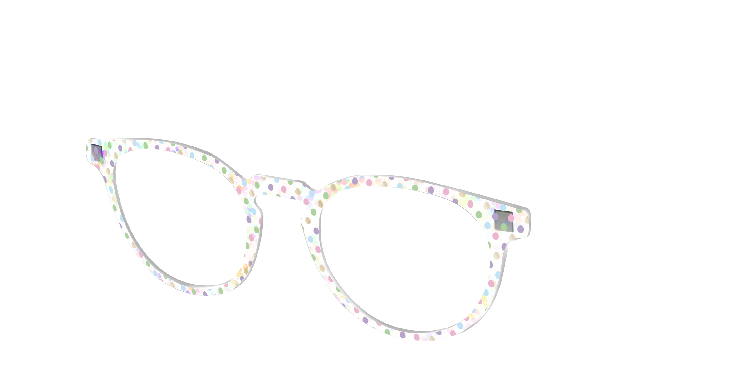 The Egg Polka Dot with Gold Foil Crystal - Image 20