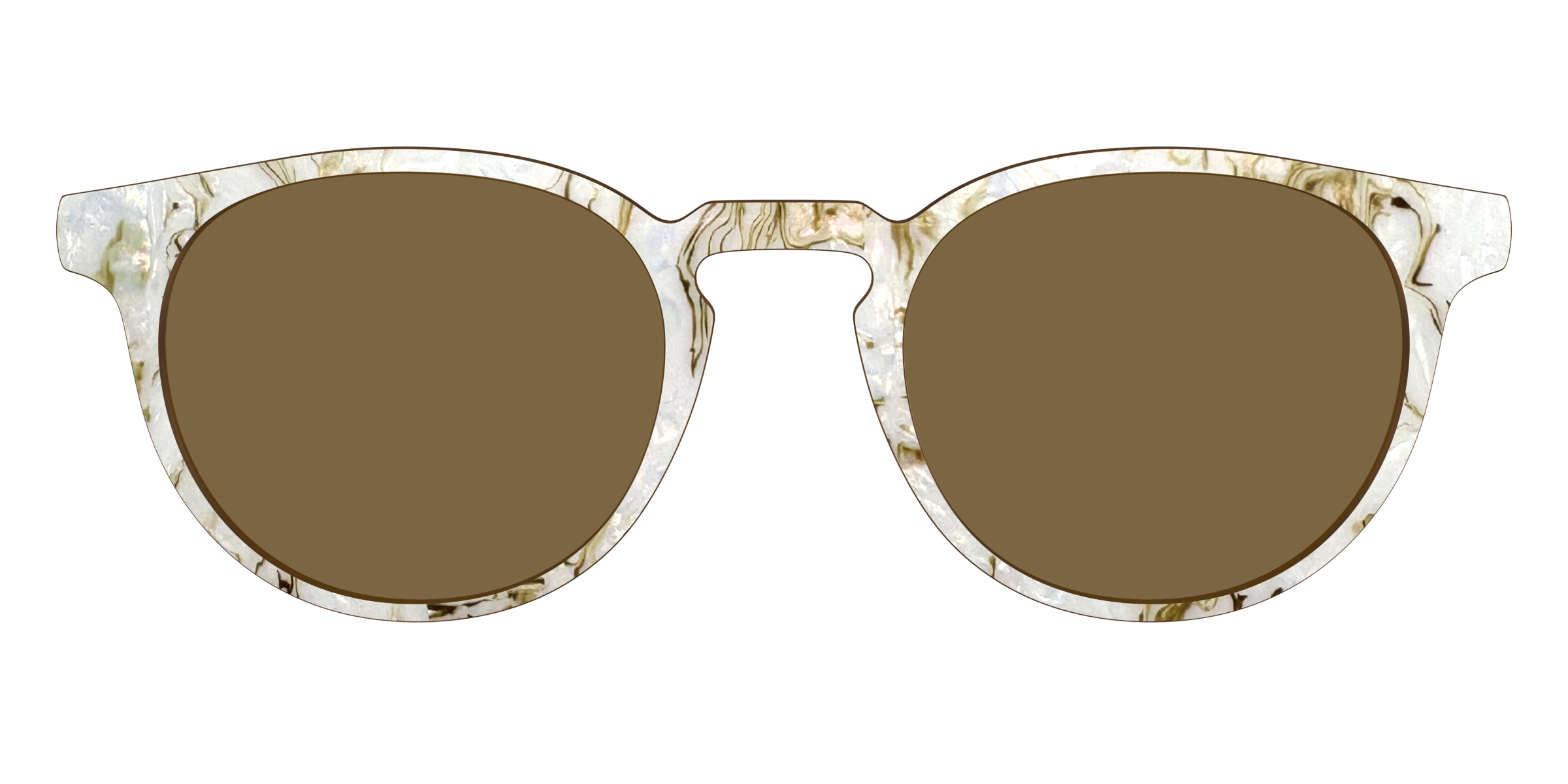 The Polarized Ivory Sand Pearl Shell Sun Top - Image 19