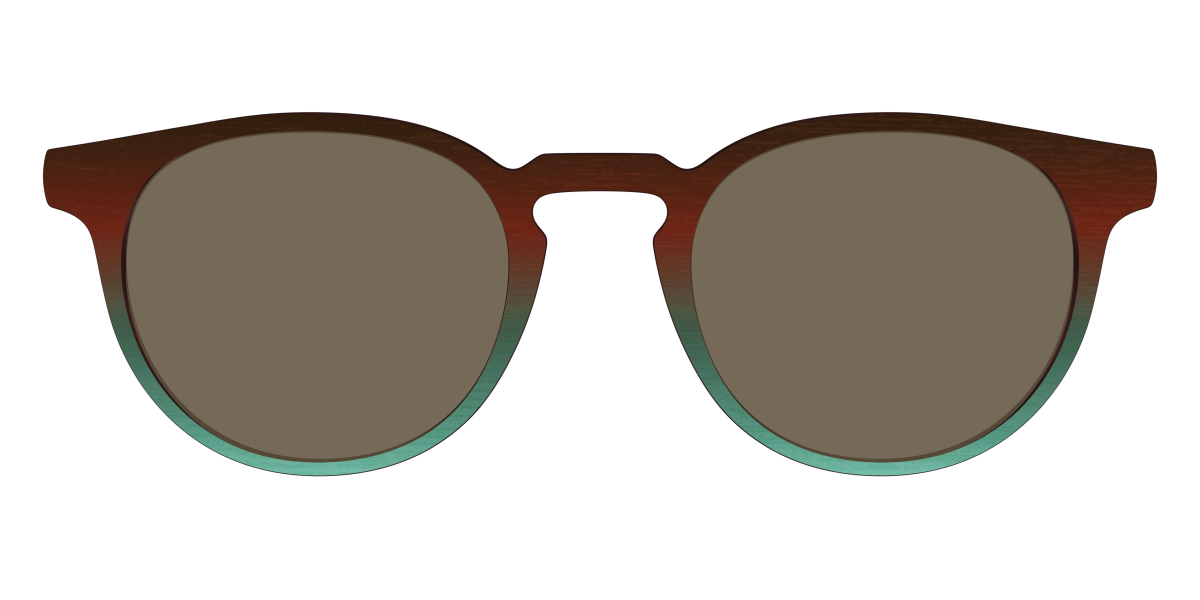 The Polarized Mahogany to Juniper Woodgrain Sun Top - Image 19