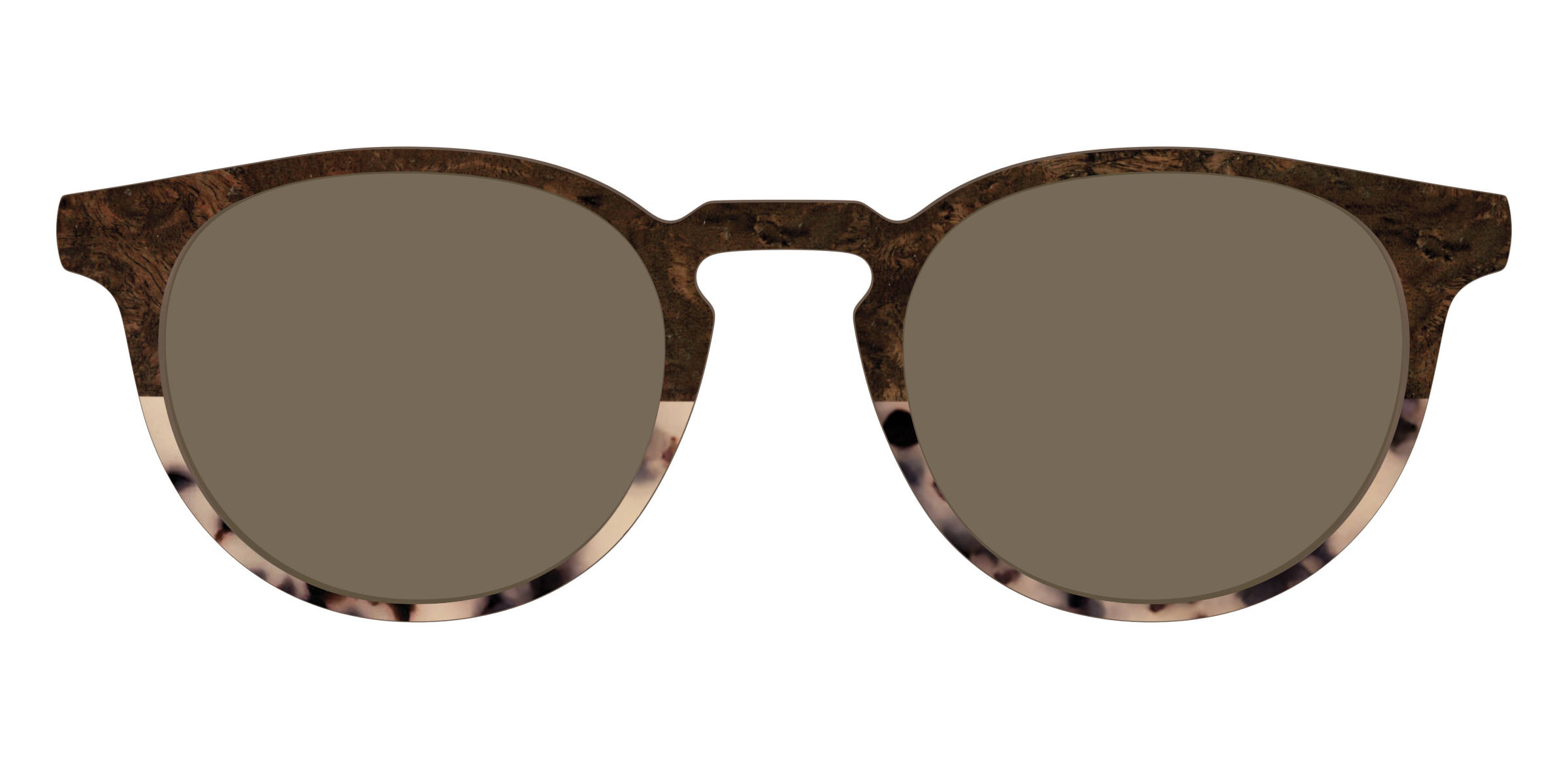 The Polarized Dark Oak Tortoise Split Sun Top - Image 19