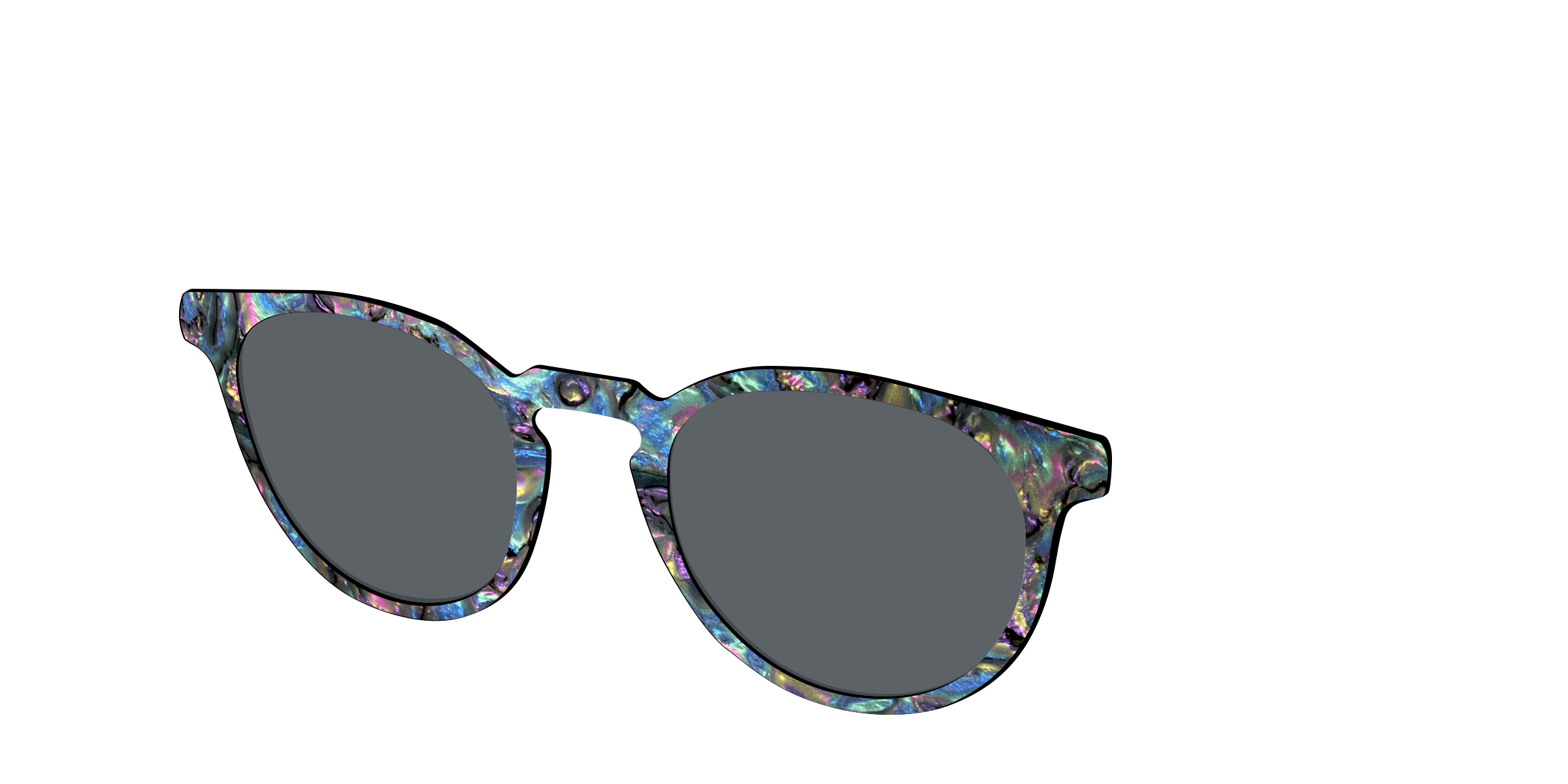The Polarized Midnight Abalone Sun Top - Image 20