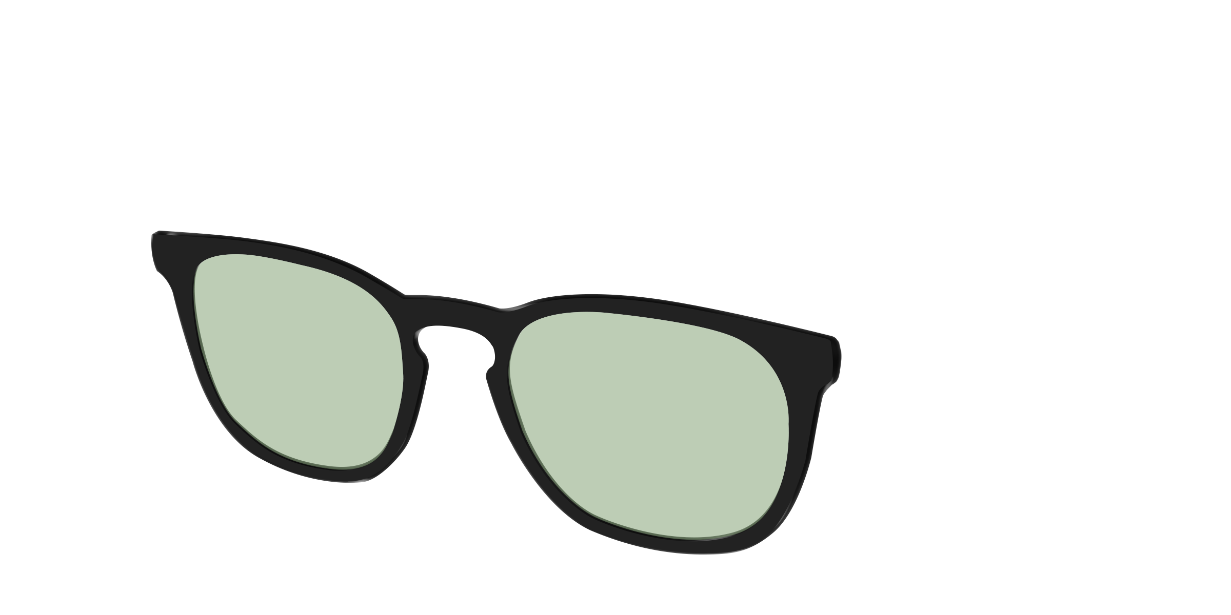 The Black With Sage Green Lens - Image 8