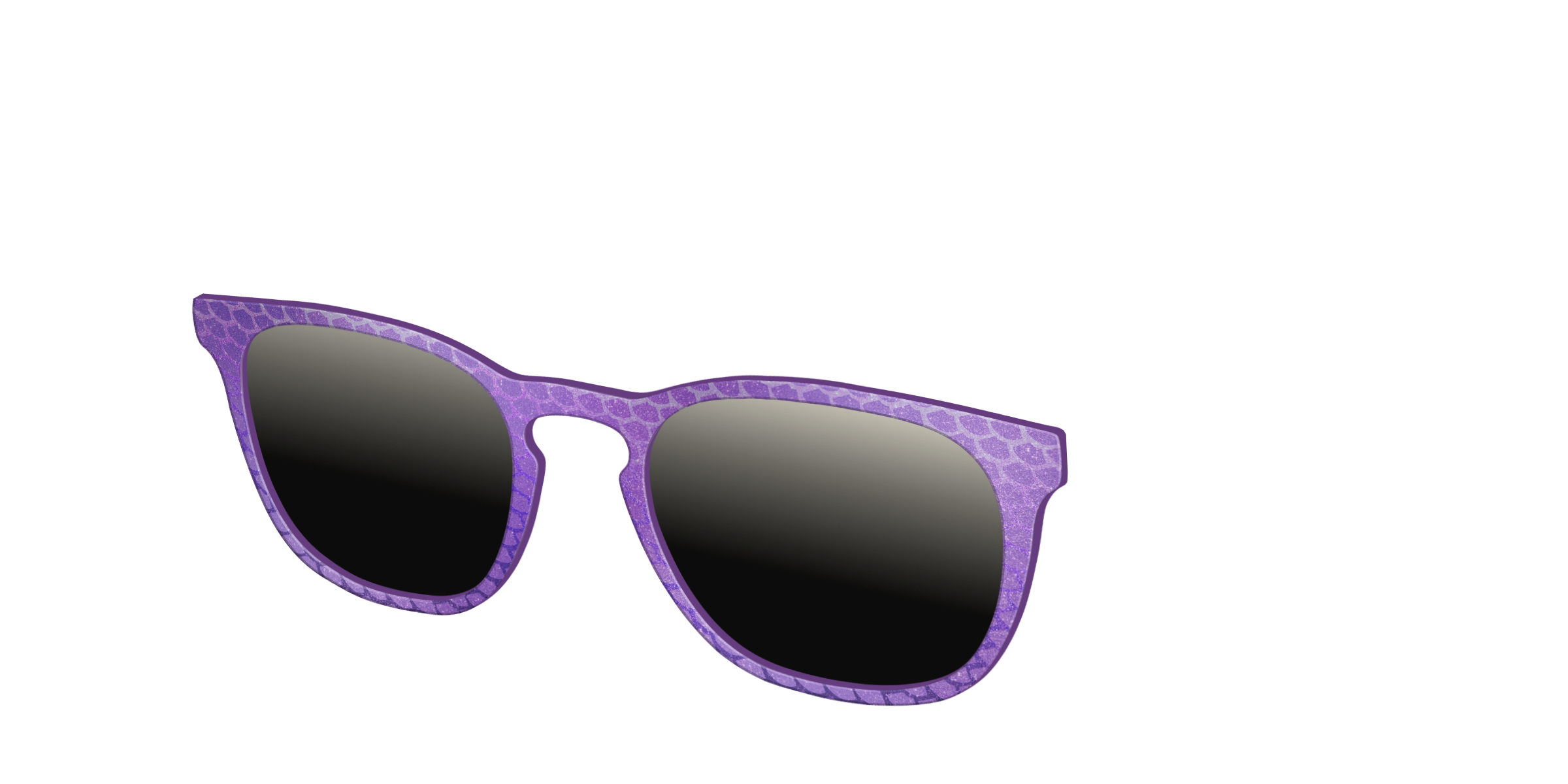 The Polarized Deep Purple Scales Sun Top - Image 8