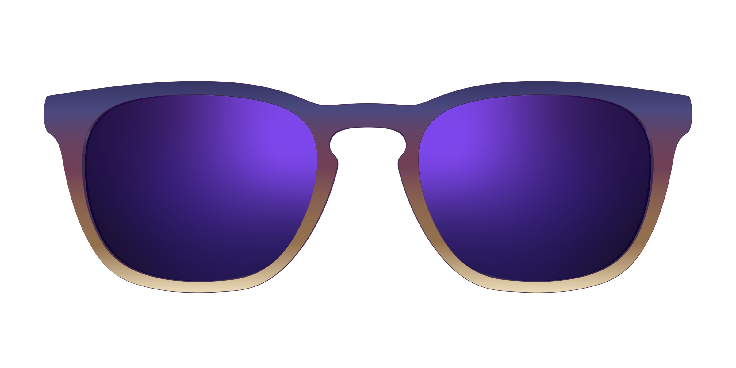 The Polarized Dusk to Dawn Gradient Sun Top - Image 7