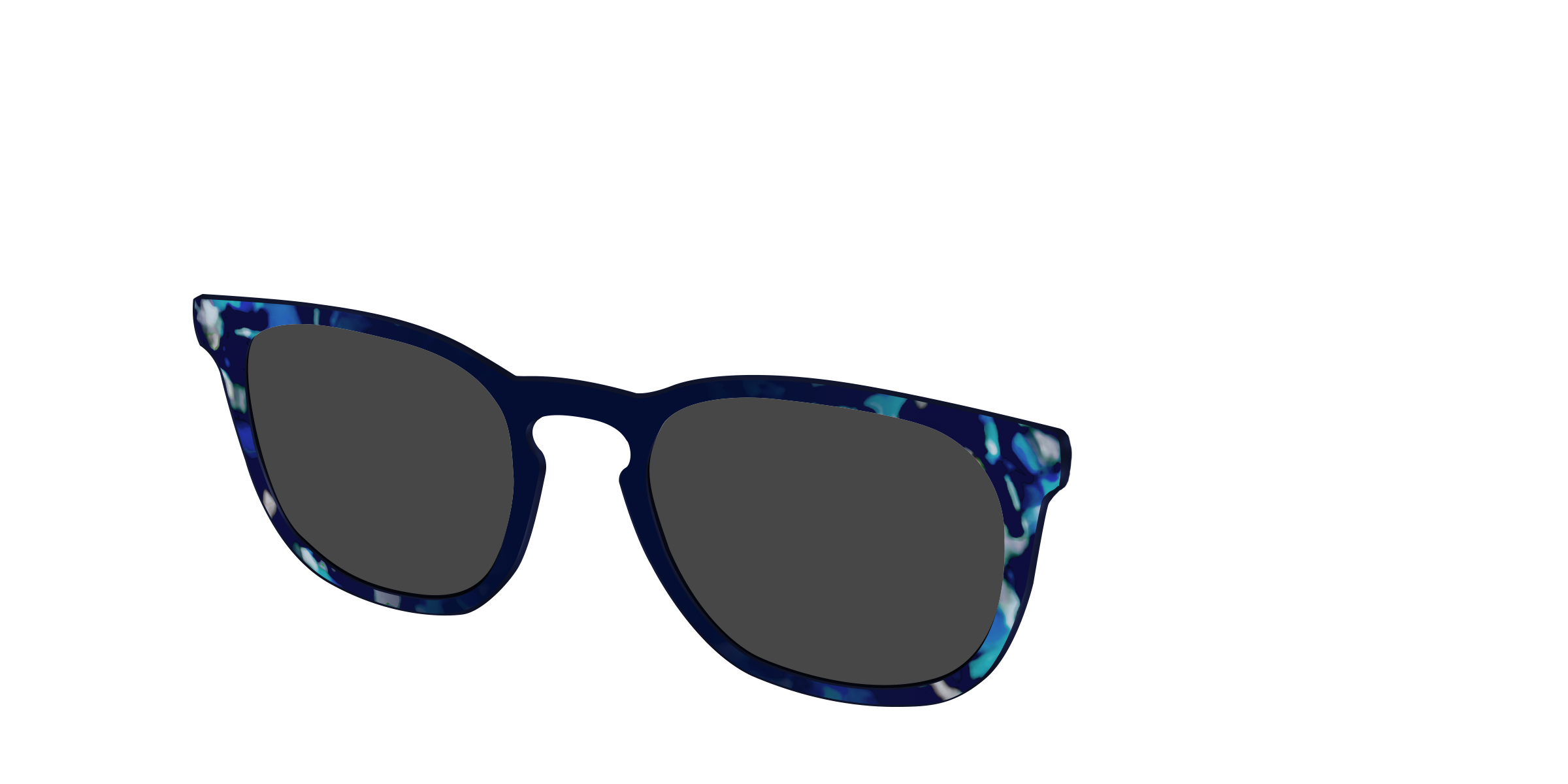The Polarized Indigo Tortoise Sun Top - Image 8