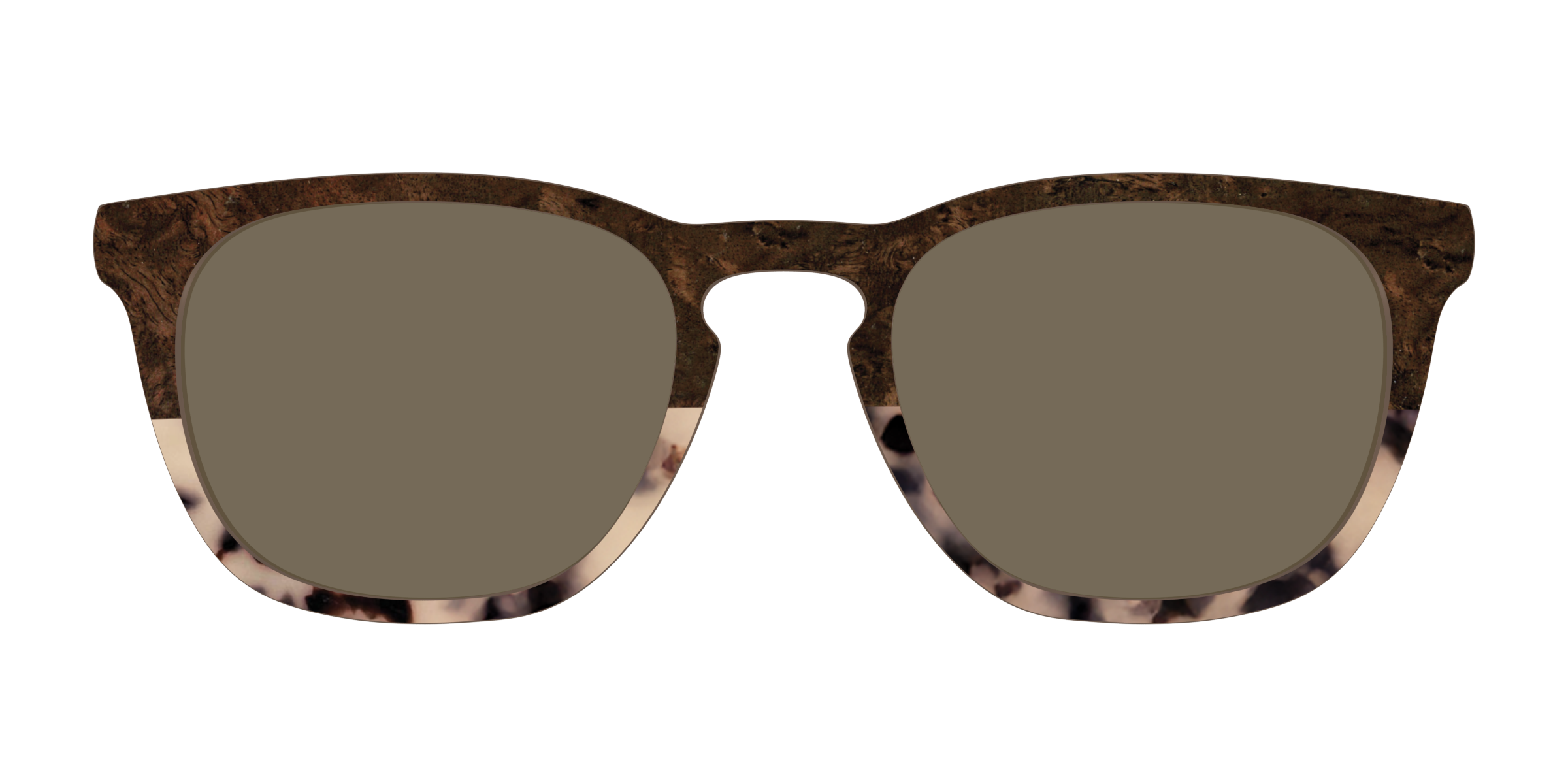 The Polarized Dark Oak Tortoise Split Sun Top - Image 7