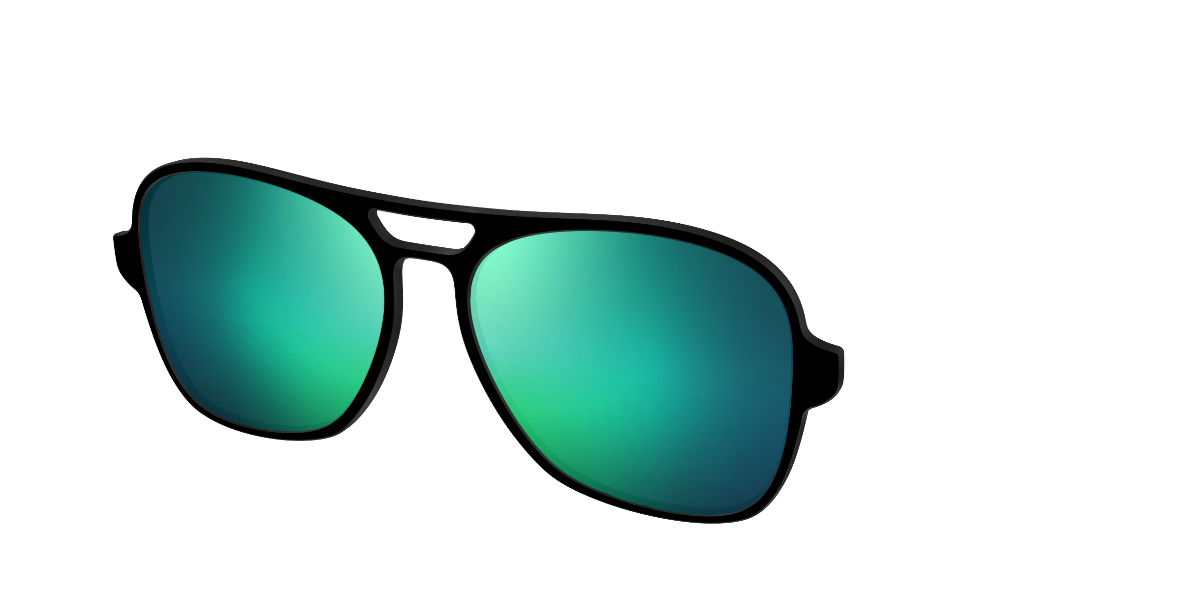 The Polarized Green Reflective Sun Top - Image 34