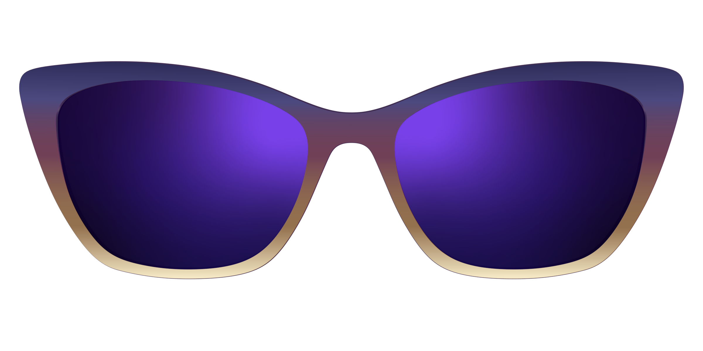 The Polarized Dusk to Dawn Gradient Sun Top - Image 25