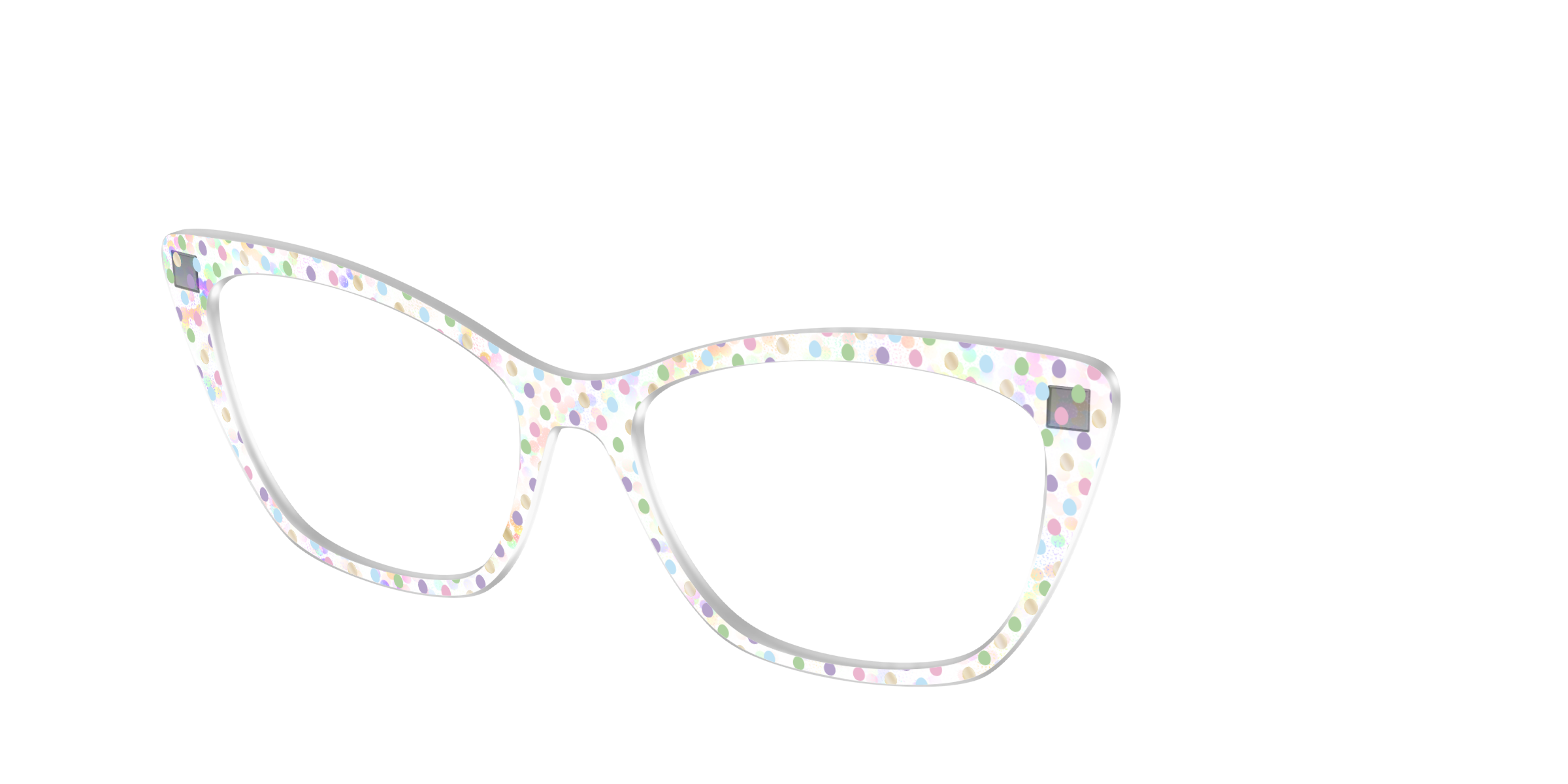 The Egg Polka Dot with Gold Foil Crystal - Image 26