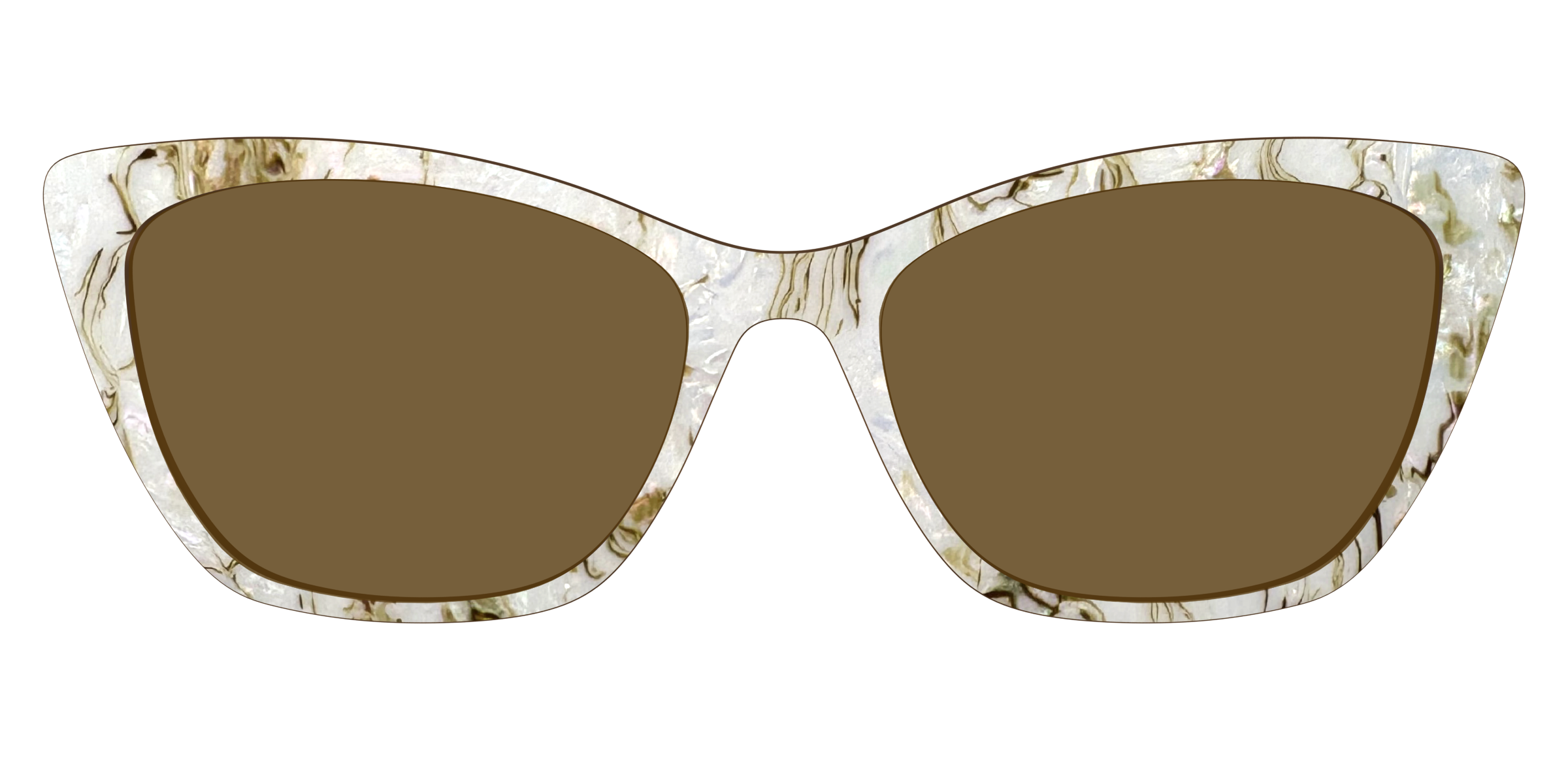 The Polarized Ivory Sand Pearl Shell Sun Top - Image 25