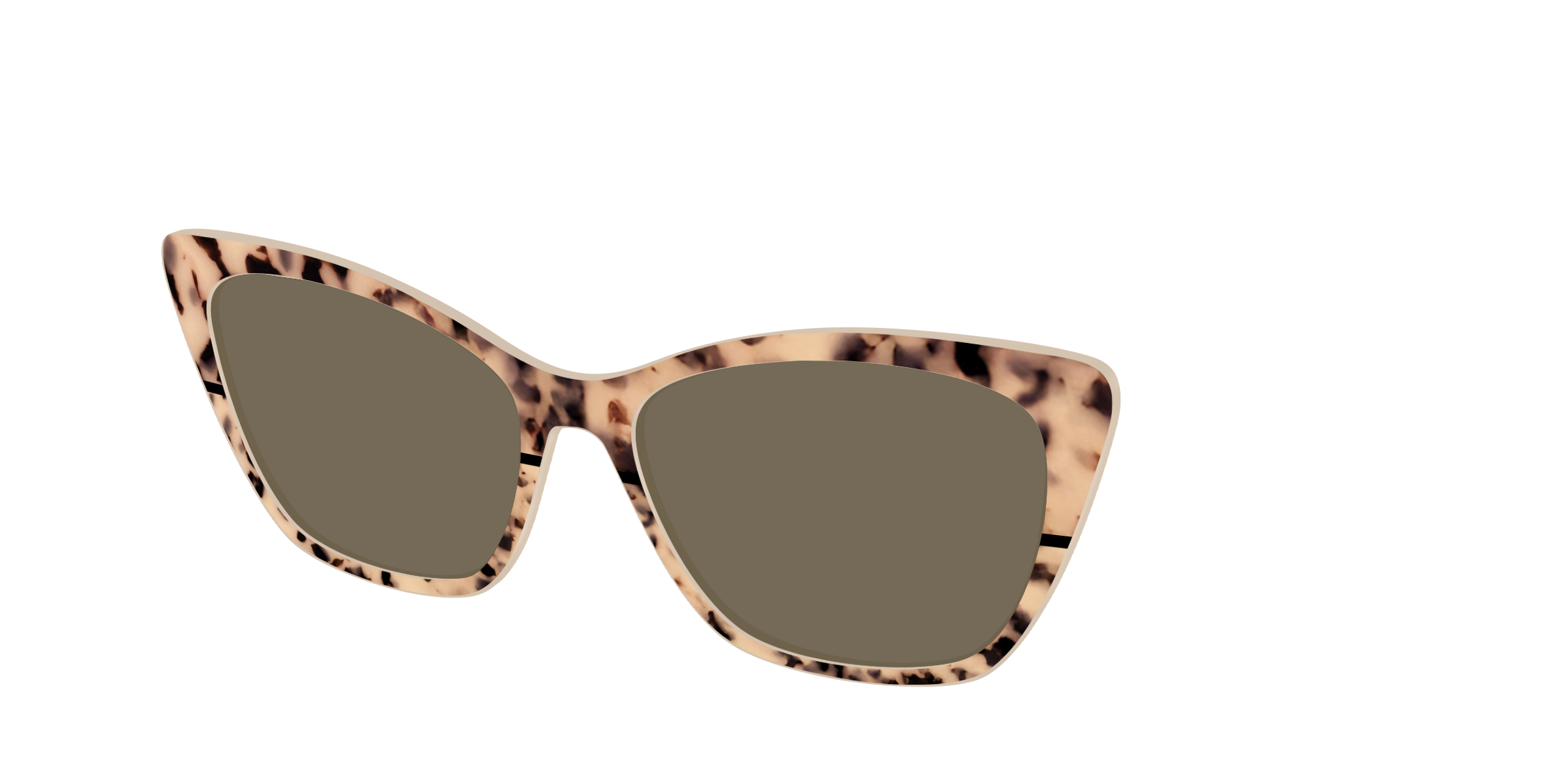 The Polarized Bisque Tortoise Split Sun Top - Image 26