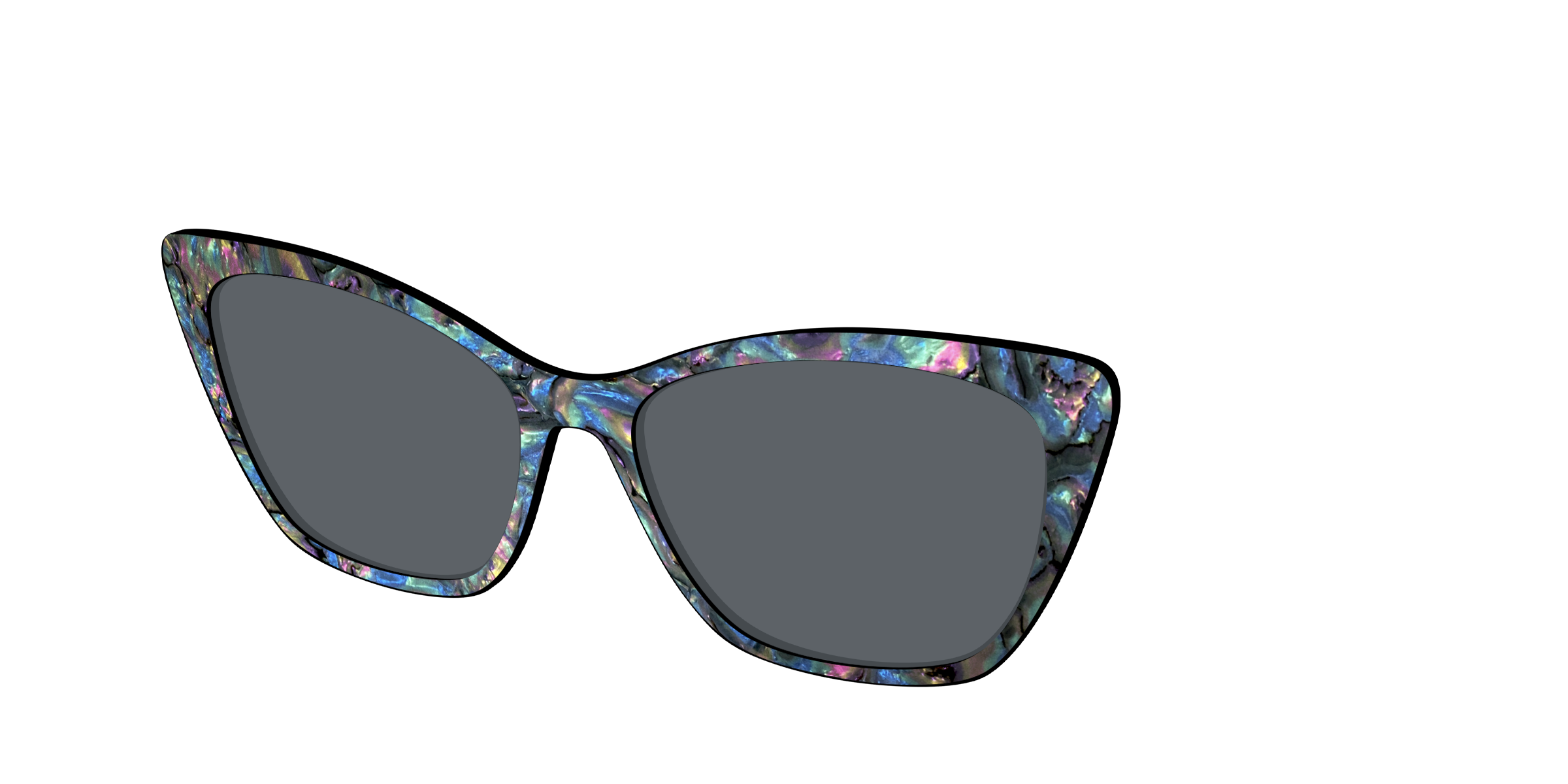 The Polarized Midnight Abalone Sun Top - Image 26