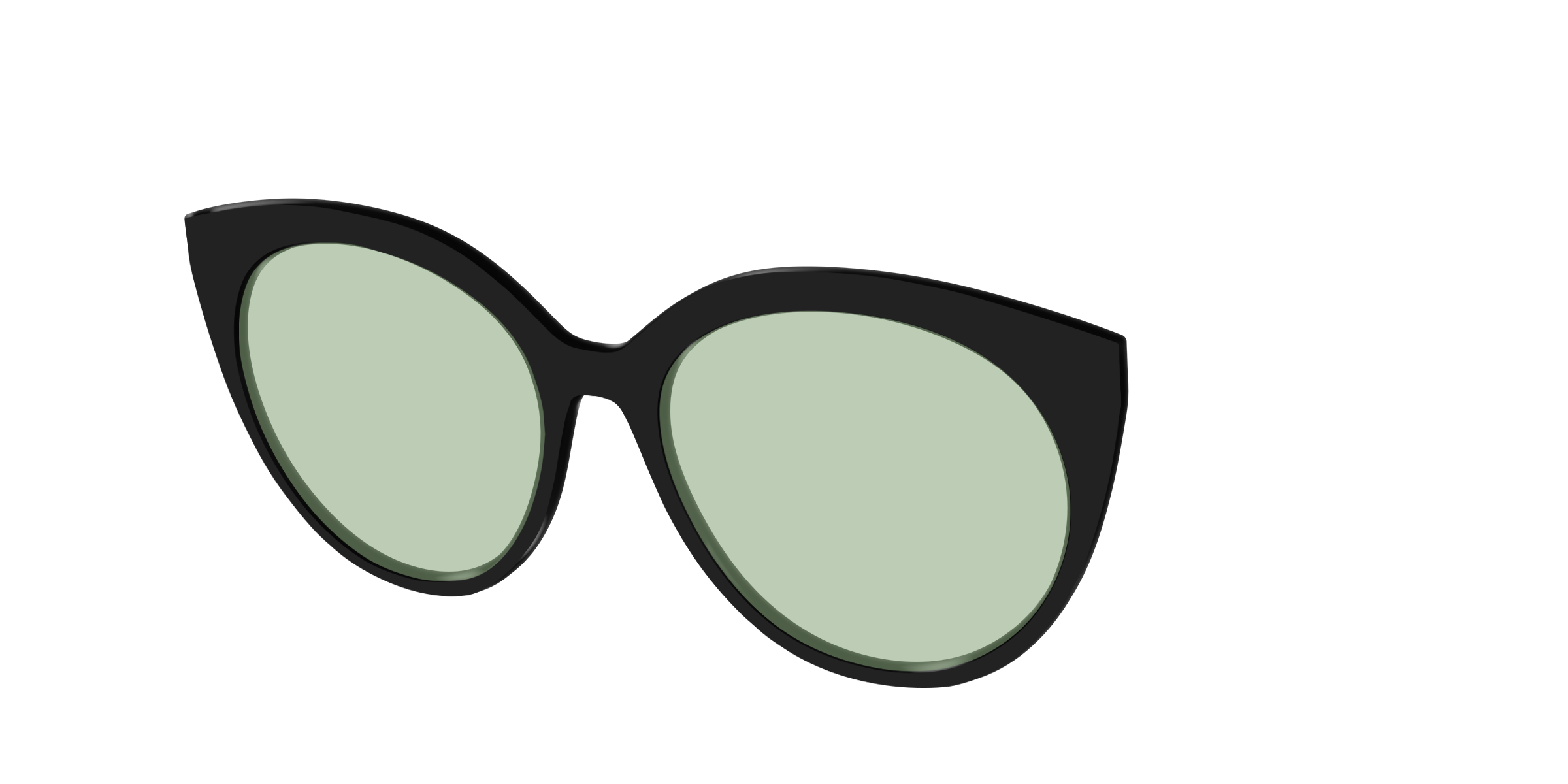 The Black With Sage Green Lens - Image 44