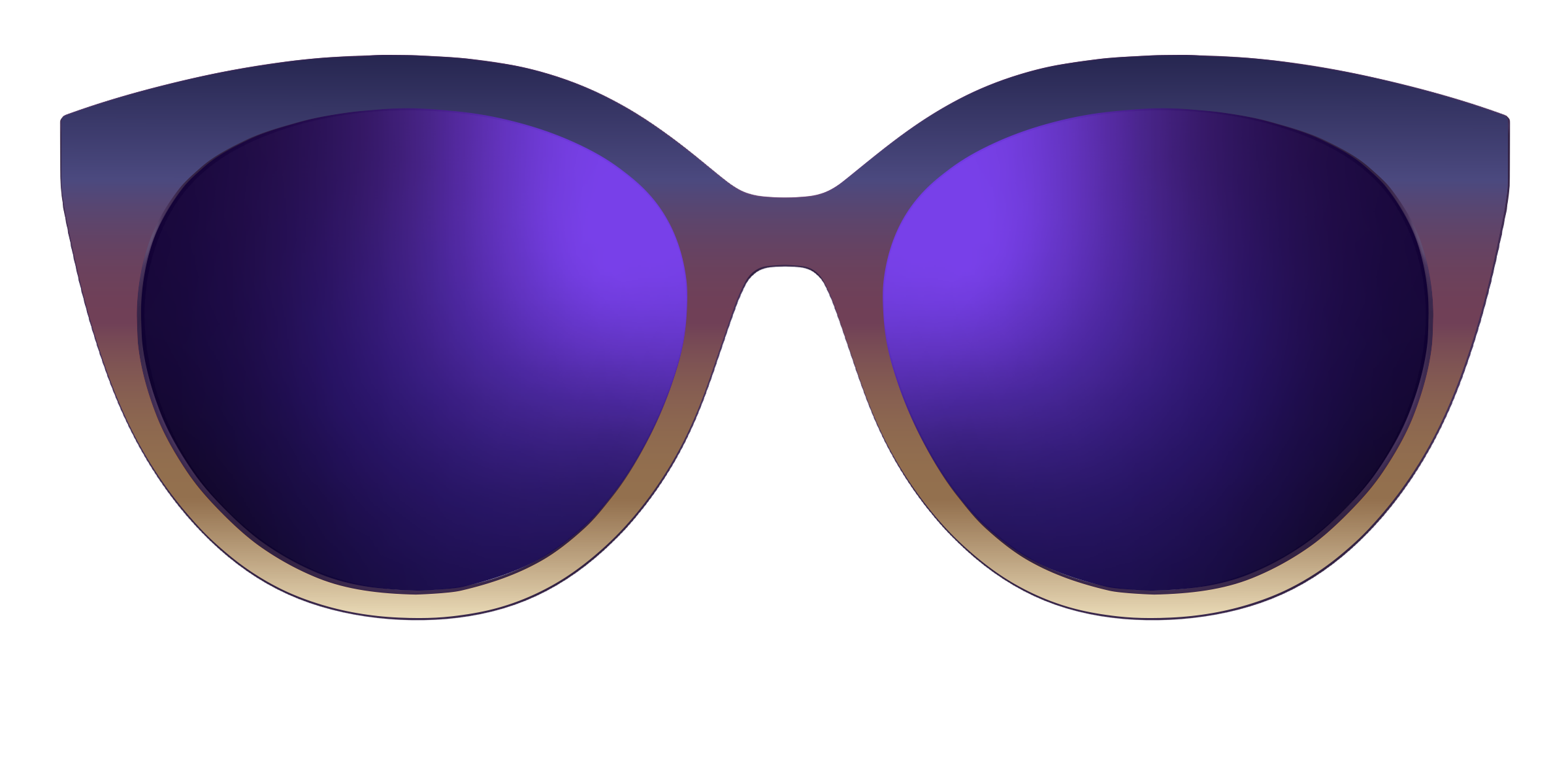 The Polarized Dusk to Dawn Gradient Sun Top - Image 43