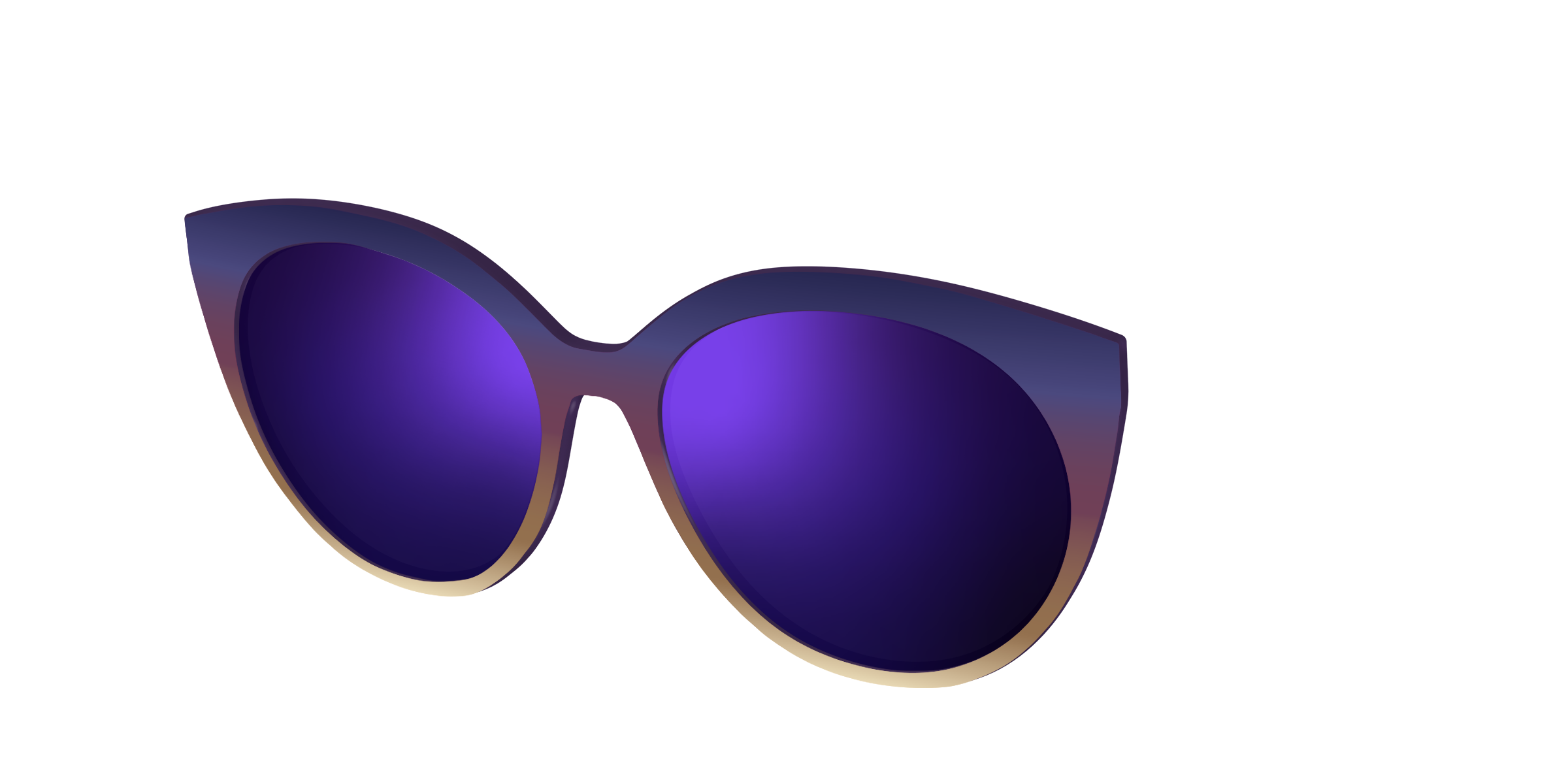 The Polarized Dusk to Dawn Gradient Sun Top - Image 44