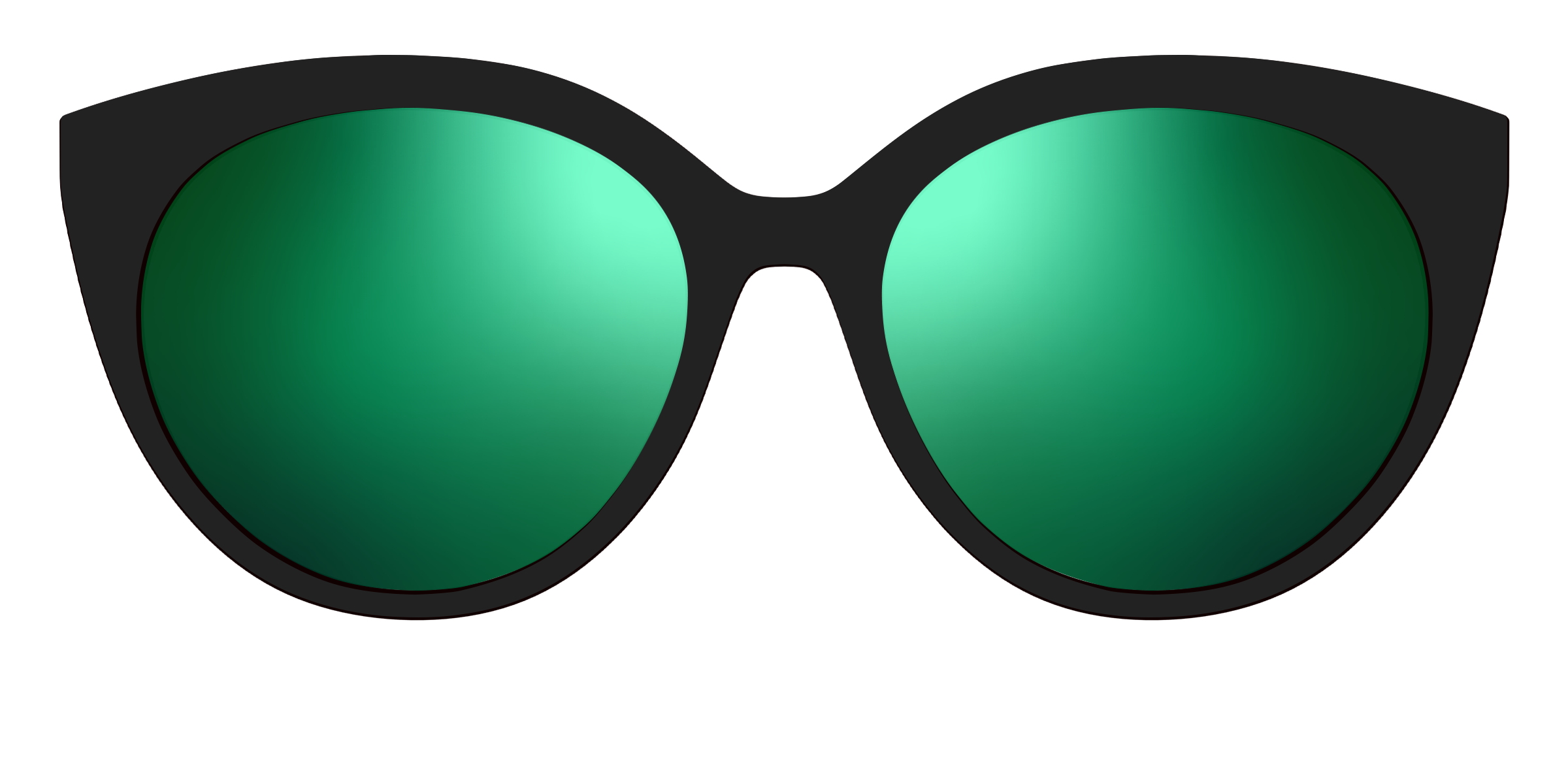 The Polarized Green Reflective Sun Top - Image 25