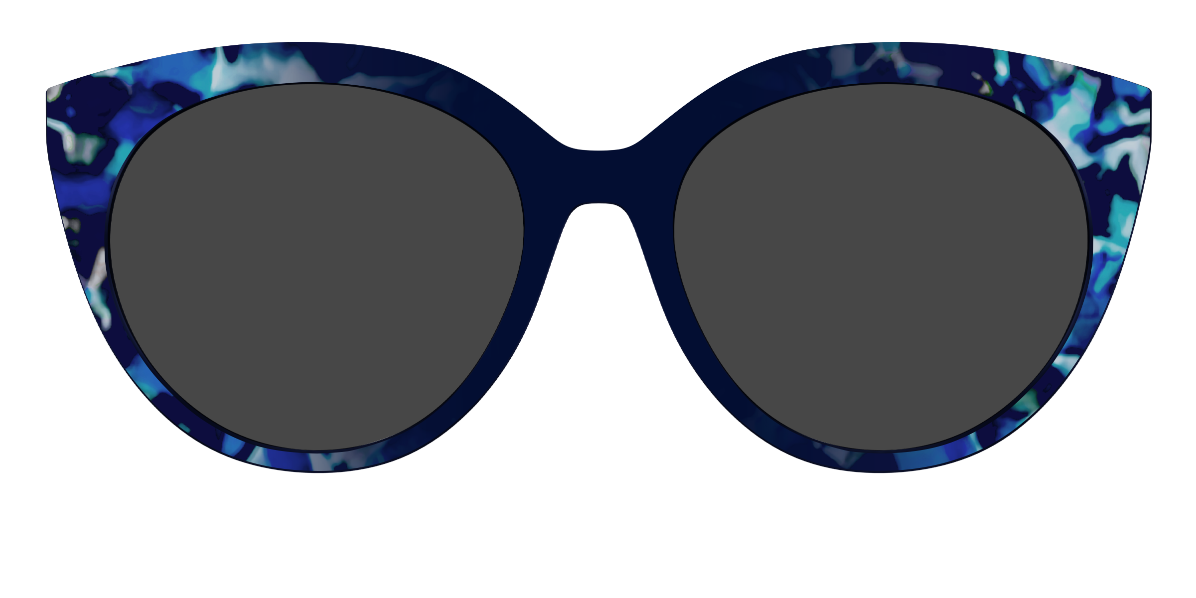 The Polarized Indigo Tortoise Sun Top - Image 43