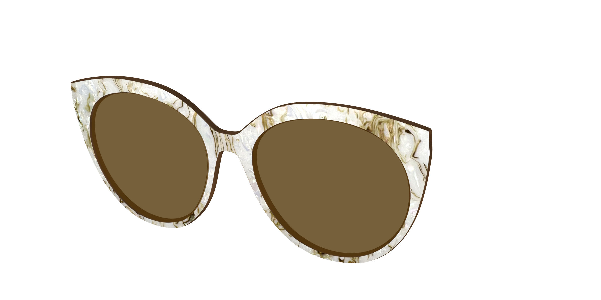The Polarized Ivory Sand Pearl Shell Sun Top - Image 44