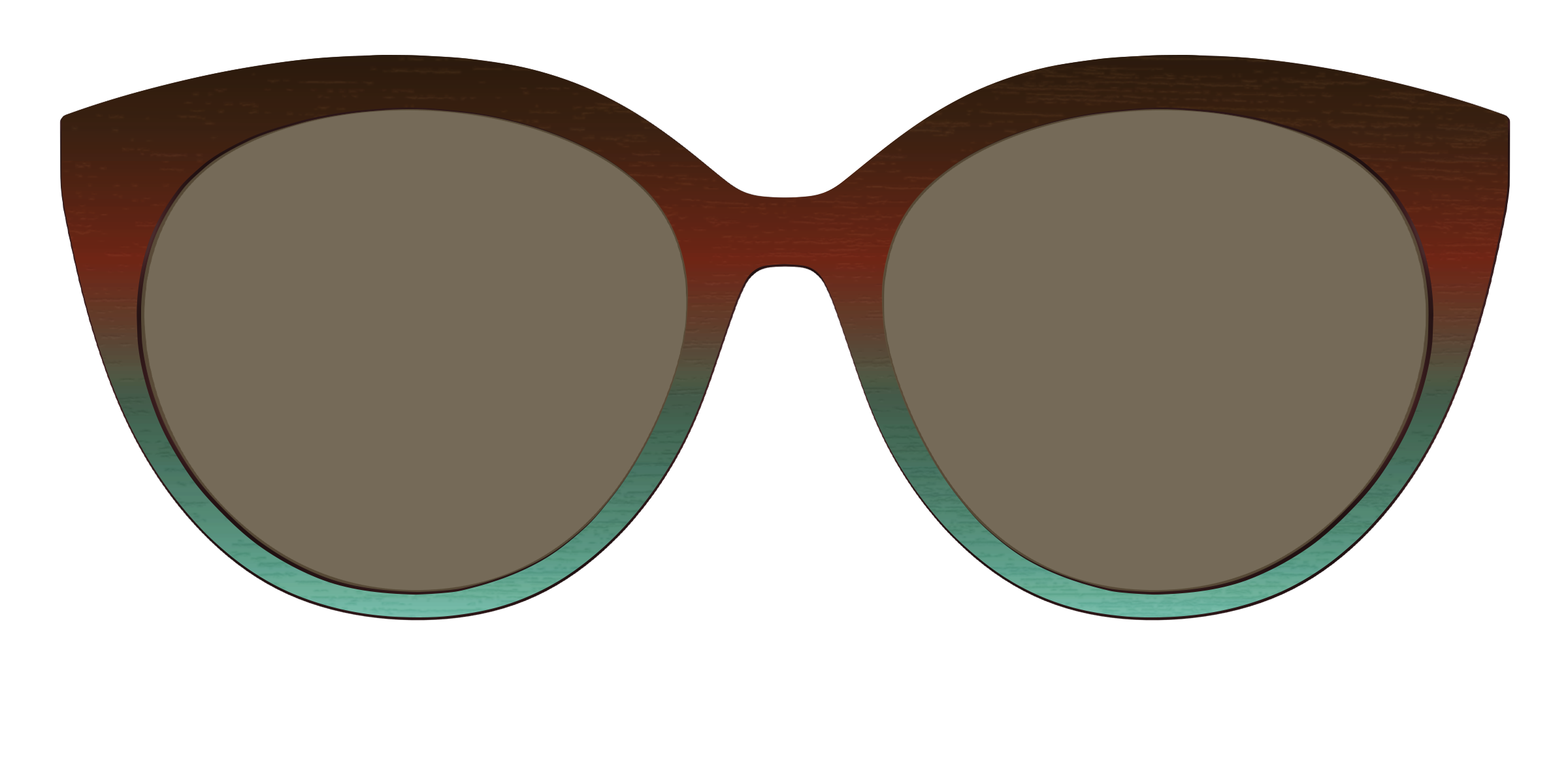 The Polarized Mahogany to Juniper Woodgrain Sun Top - Image 43