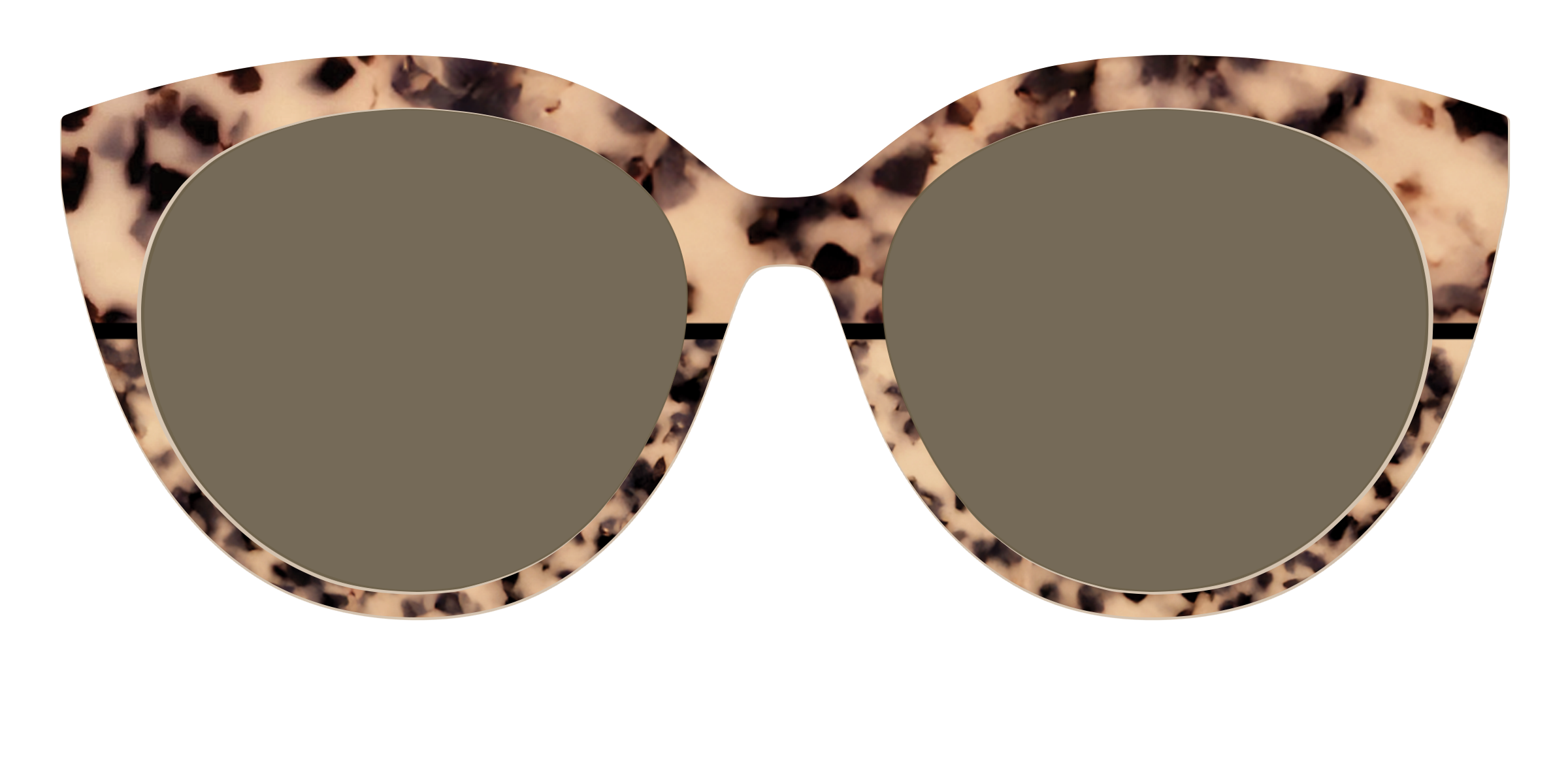 The Polarized Bisque Tortoise Split Sun Top - Image 43
