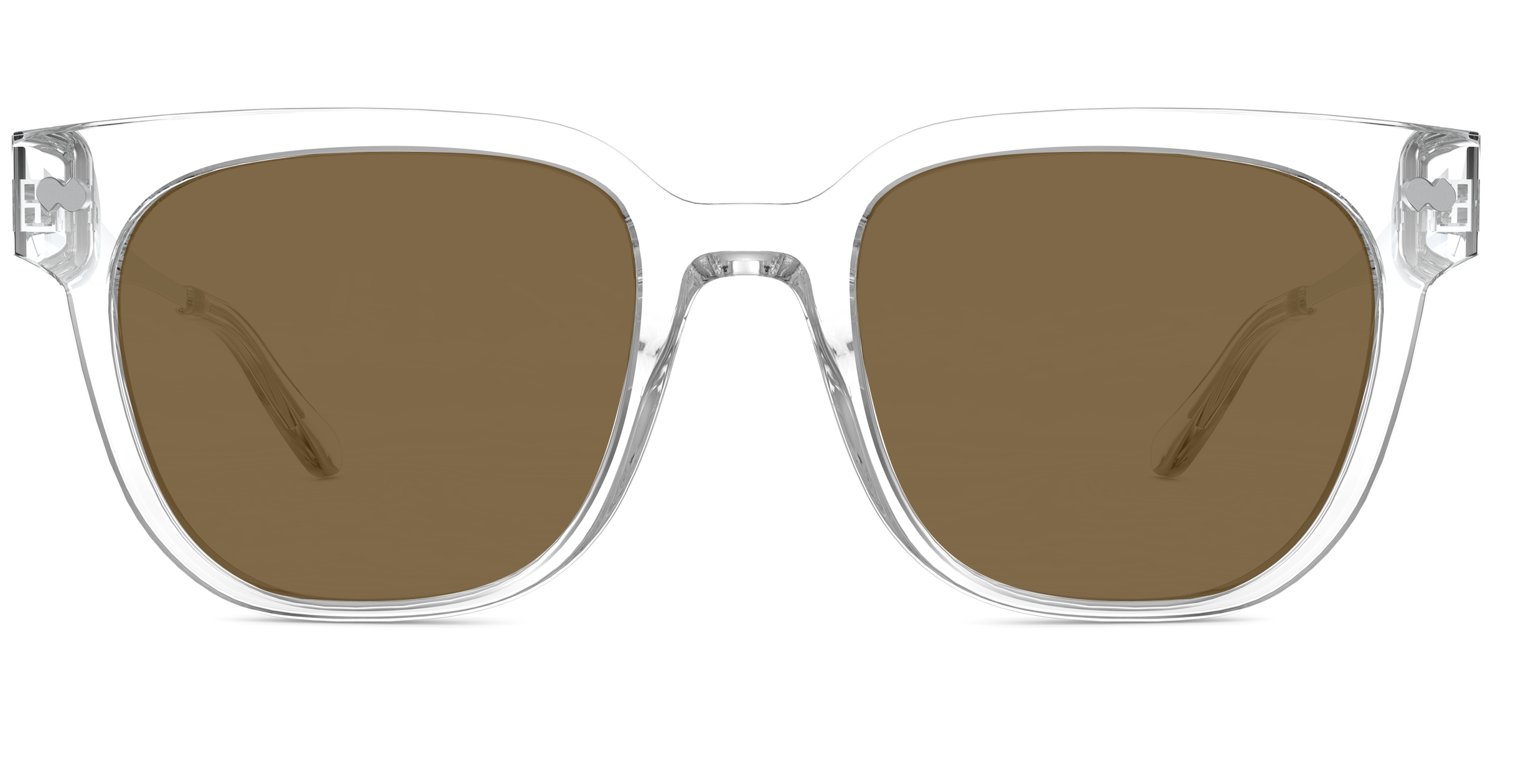 The Murphy - Crystal Clear Acetate Silver Metal Sun - Image 4