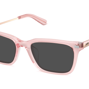 The Larkin - Pink Clear Acetate Rose Gold Metal Sun