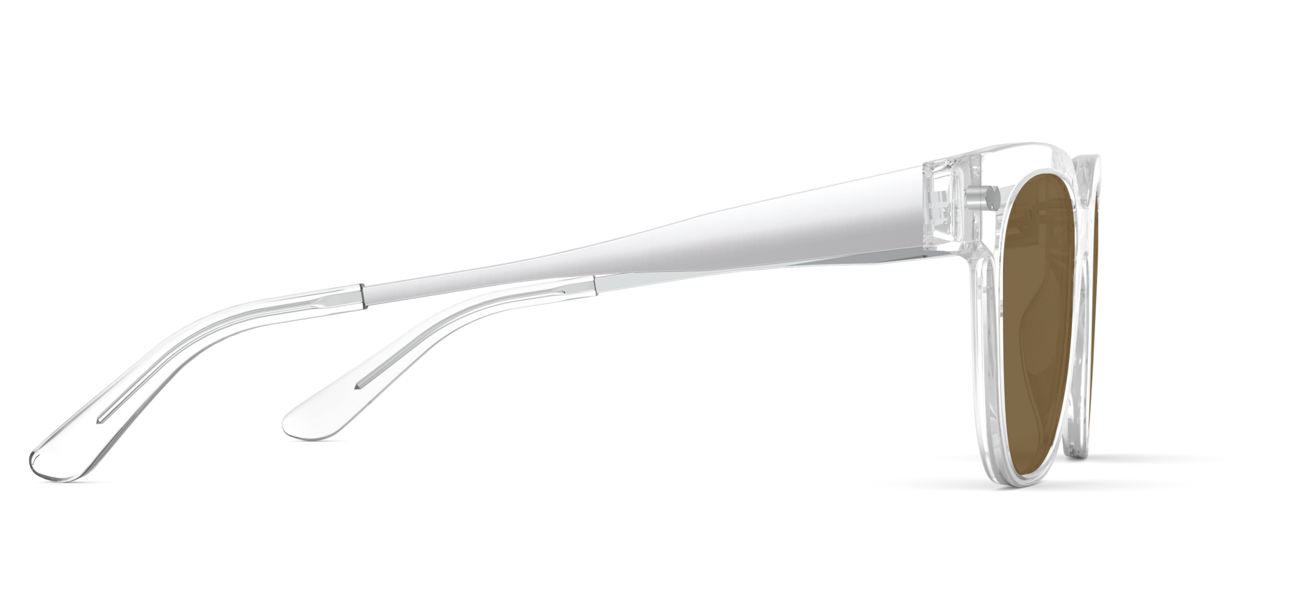 The Murphy - Crystal Clear Acetate Silver Metal Sun - Image 6